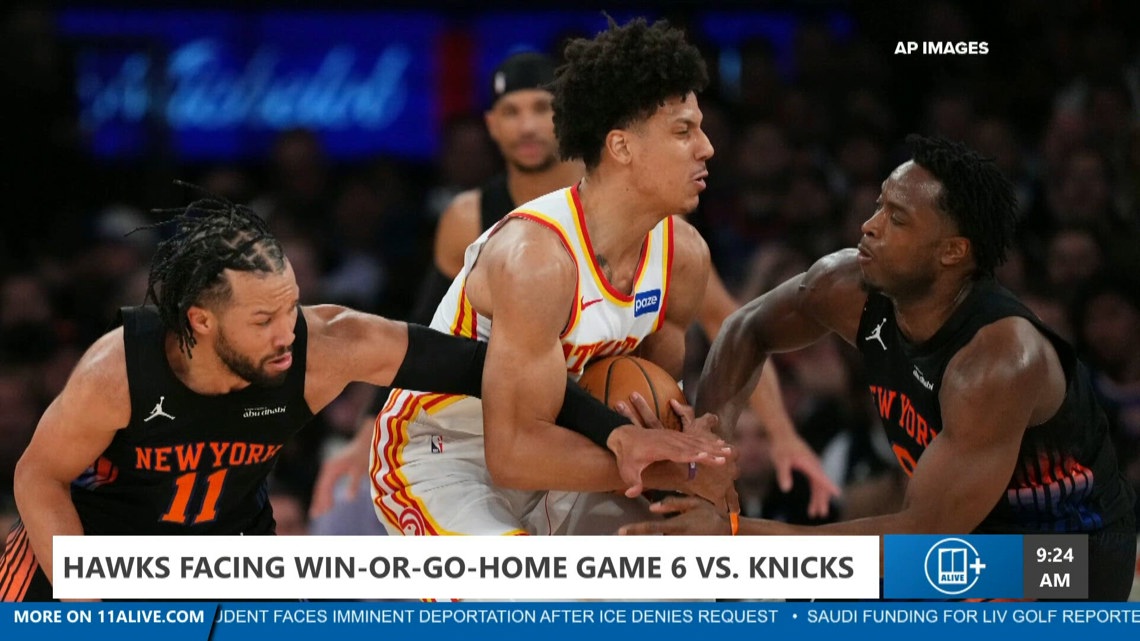 Knicks Crush Hawks 140-89 in Record Playoff Win, Advance to Eastern Semifinals — image 1