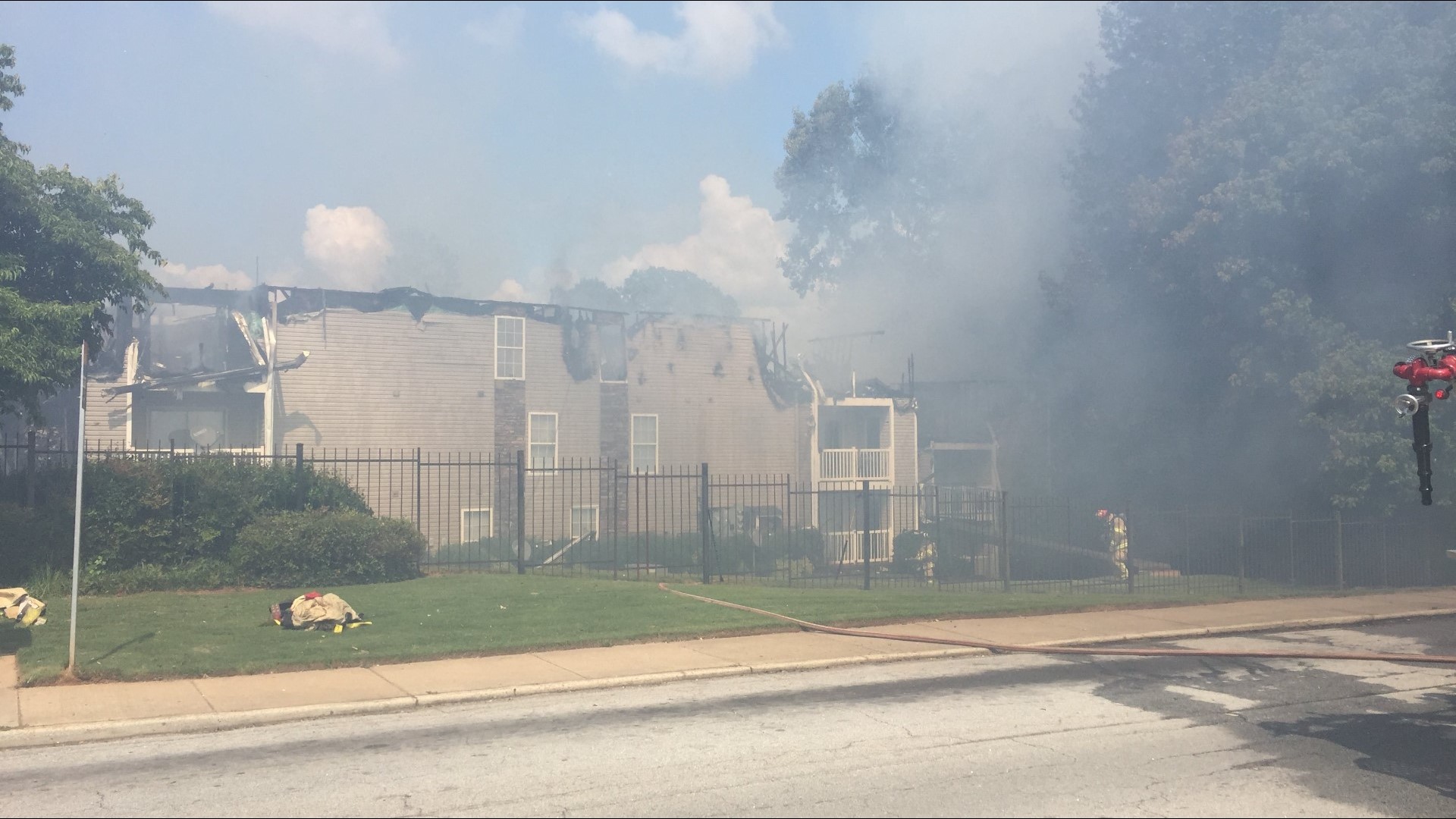 40 displaced, 24 units damaged in DeKalb apartment fire | 11alive.com
