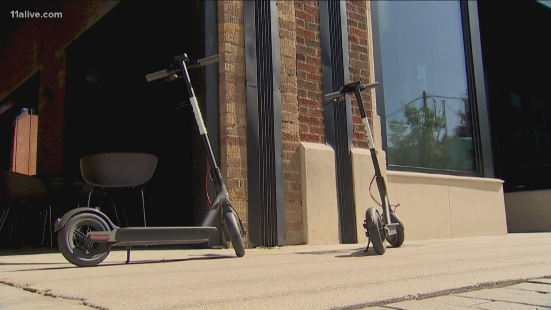 Other metro Atlanta cities have already implemented bans on the dockless scooters.