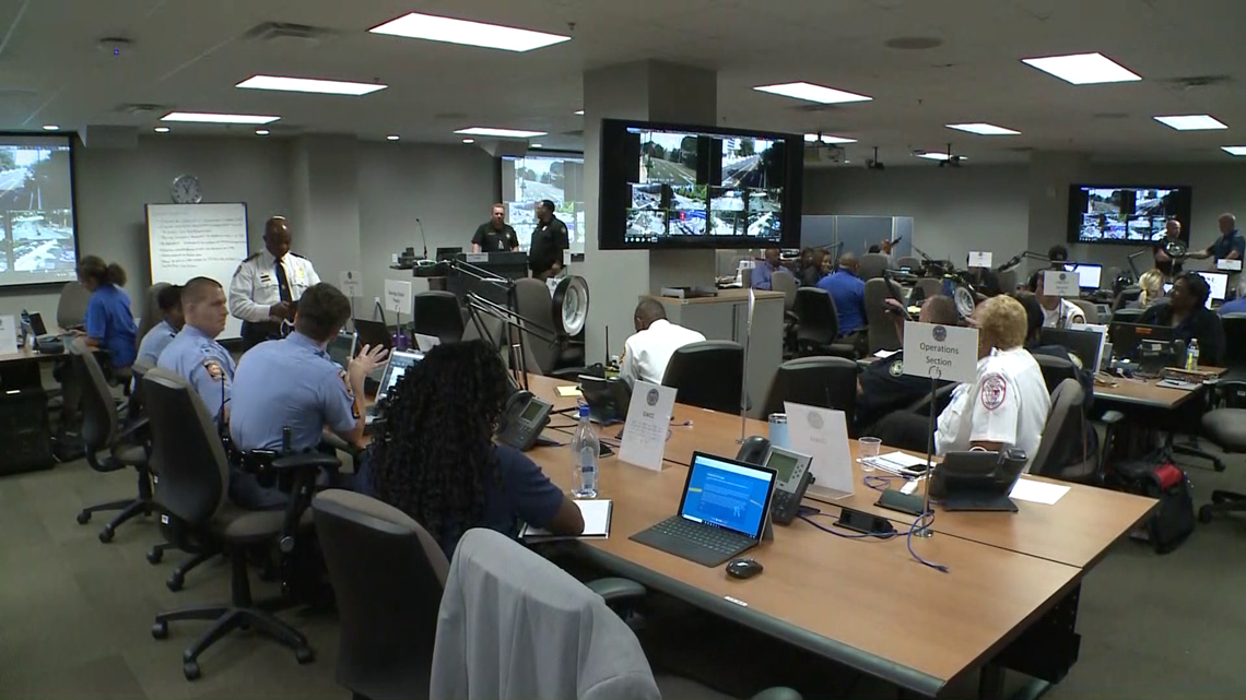 PHOTOS: Inside the APD Joint Ops Center | 11alive.com