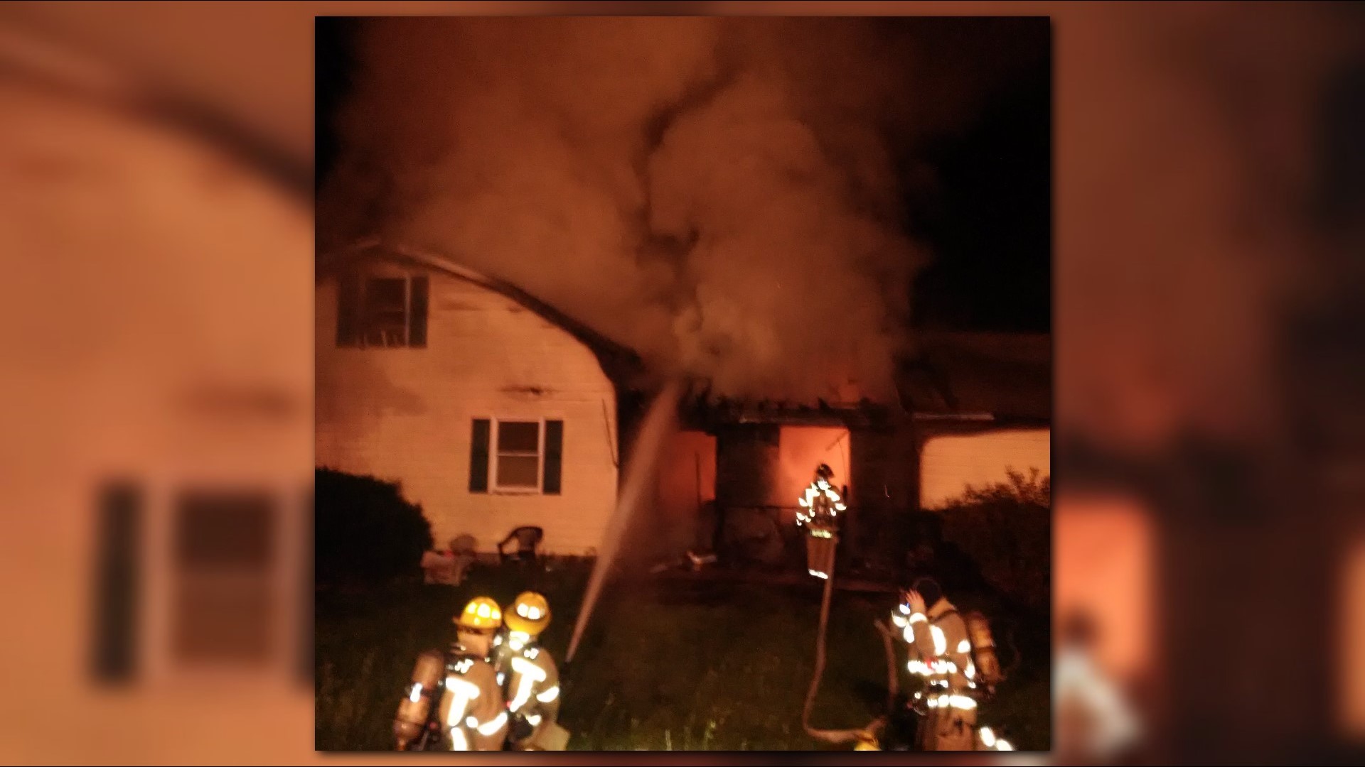Man breaks window to save sister, child from fire that killed two cats ...
