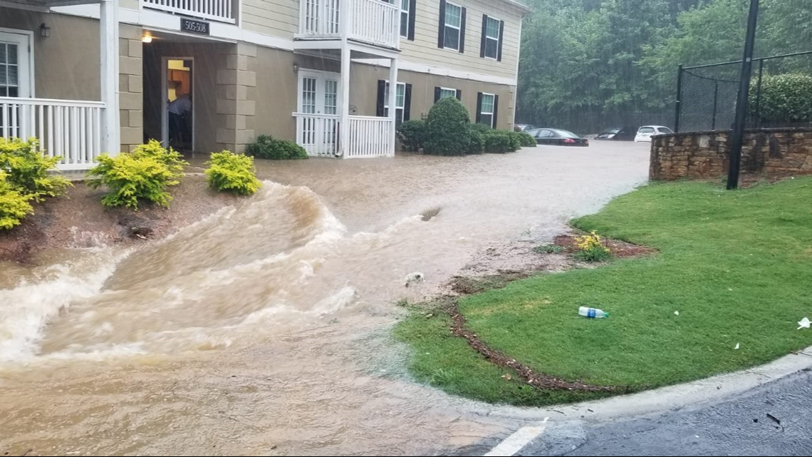 PHOTOS Clayton apartment complex evacuated
