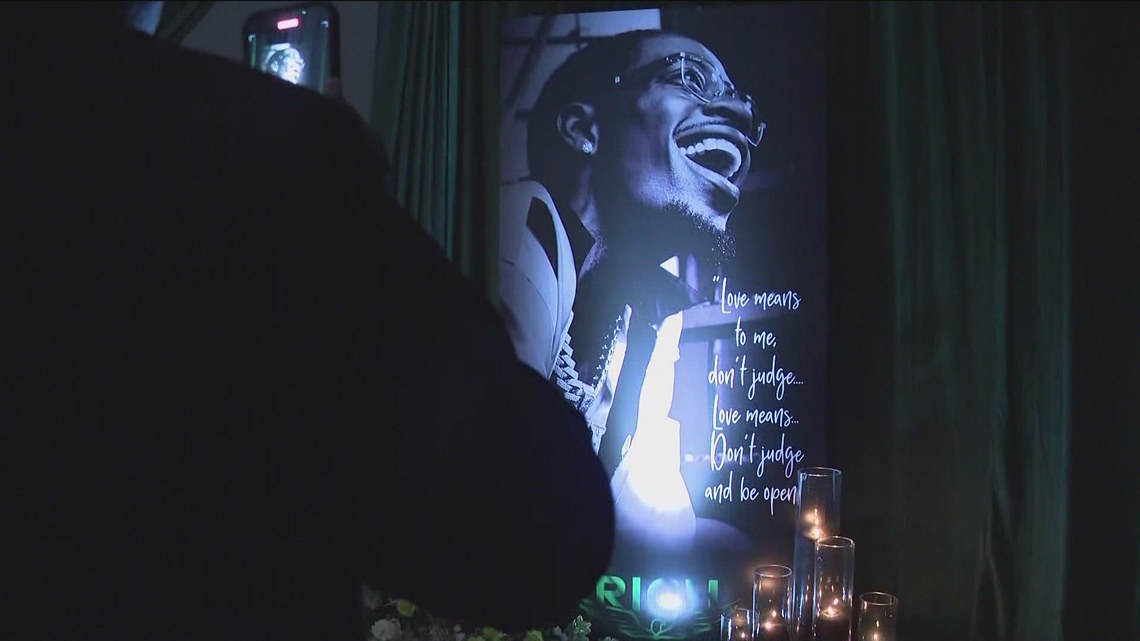 Family, friends and fans gather to remember life of Rich Homie Quan