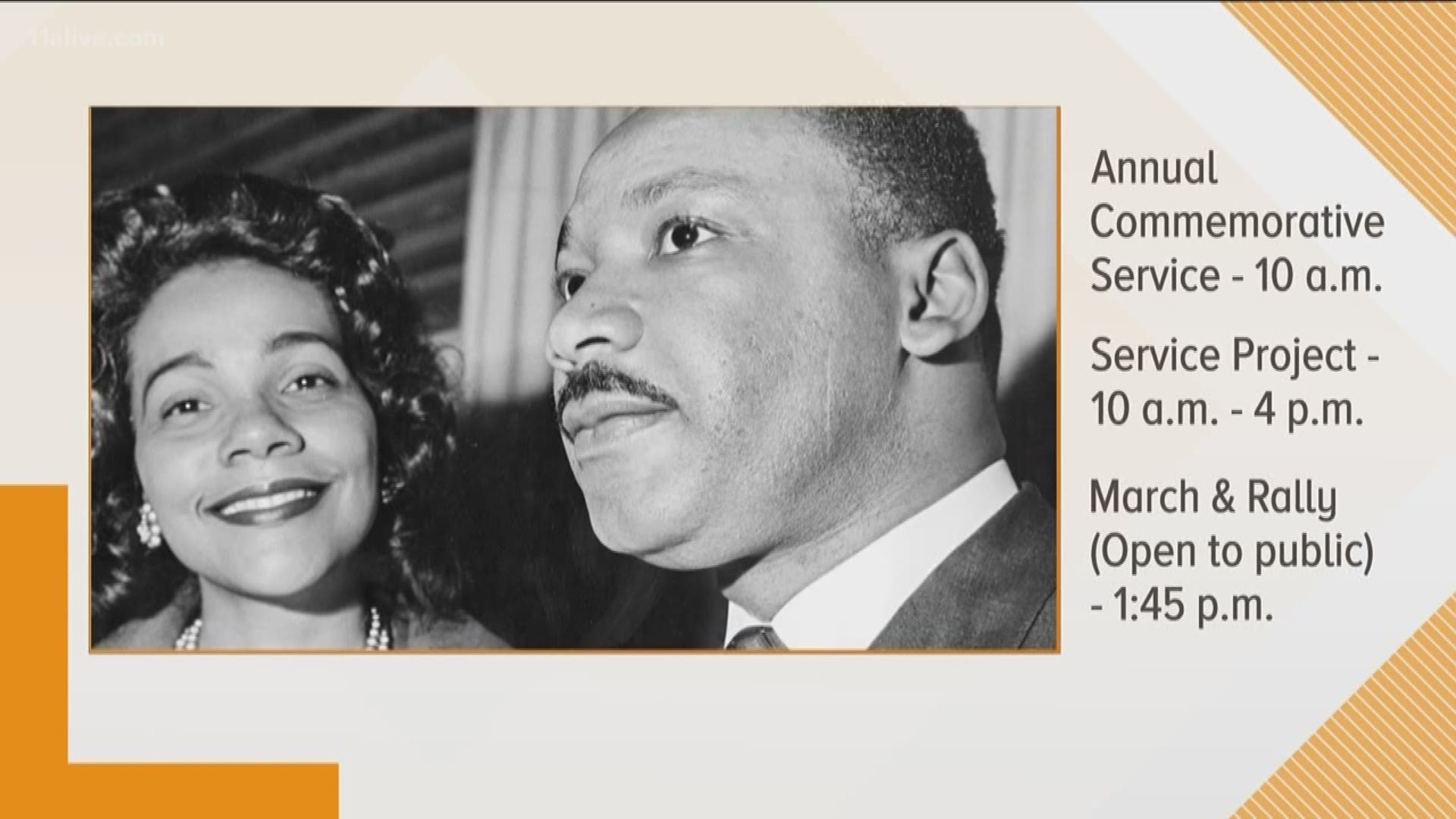 Here are a list of events you can attend to celebrate MLK Day.