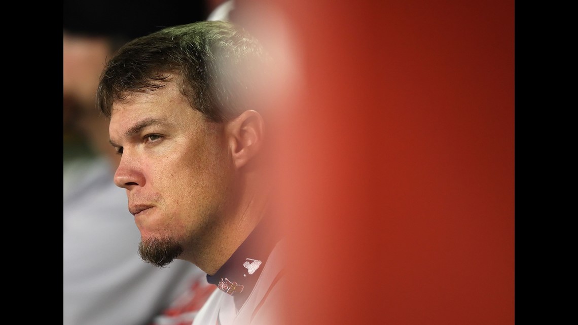 When Chipper Jones felt anxious about his pregnant wife going into labor  during his HOF induction