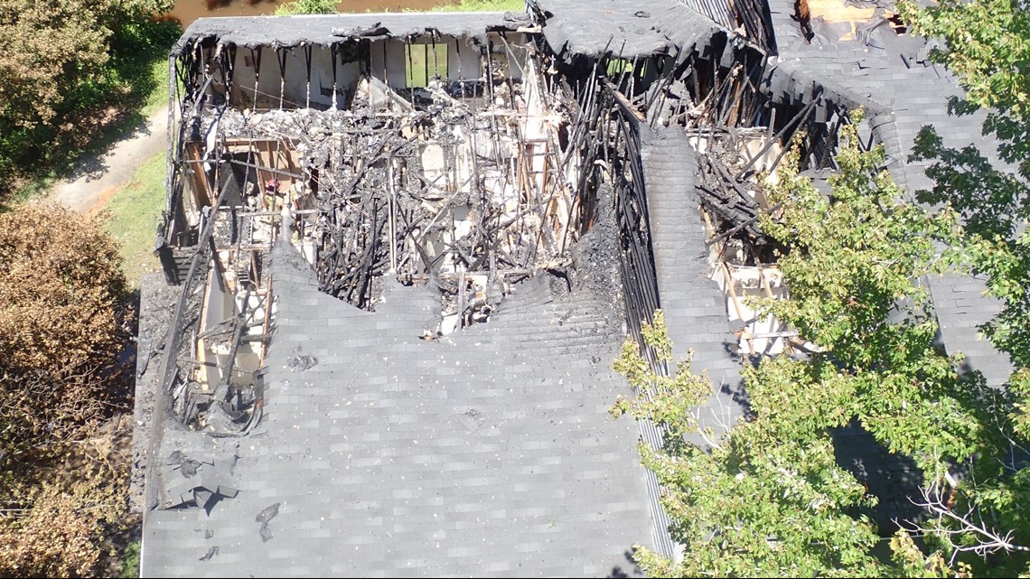 18 displaced in County apartment fire