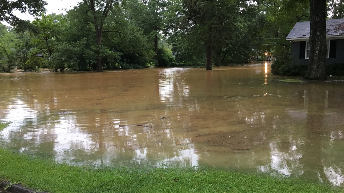 Video shows dramatic flooding in Cedartown from heavy rains