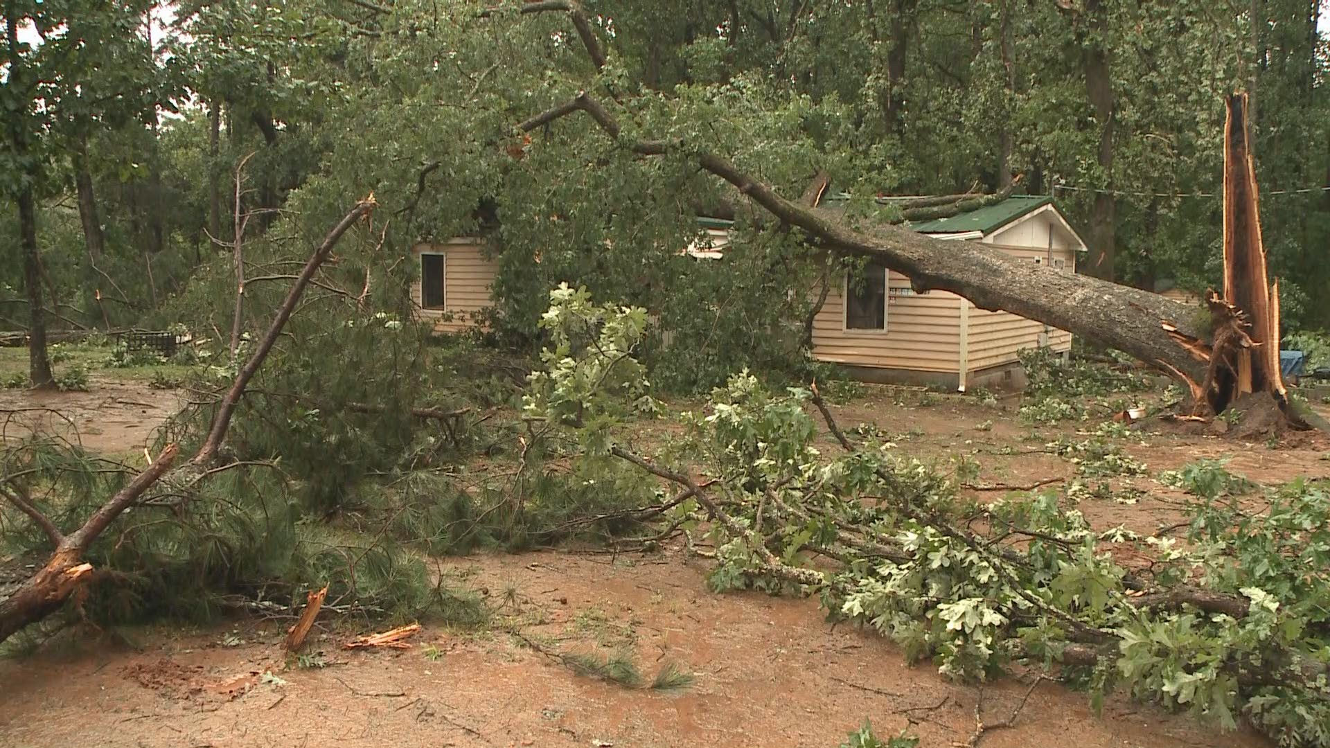 Possible tornado causes downed trees, damaged homes in Social Circle ...