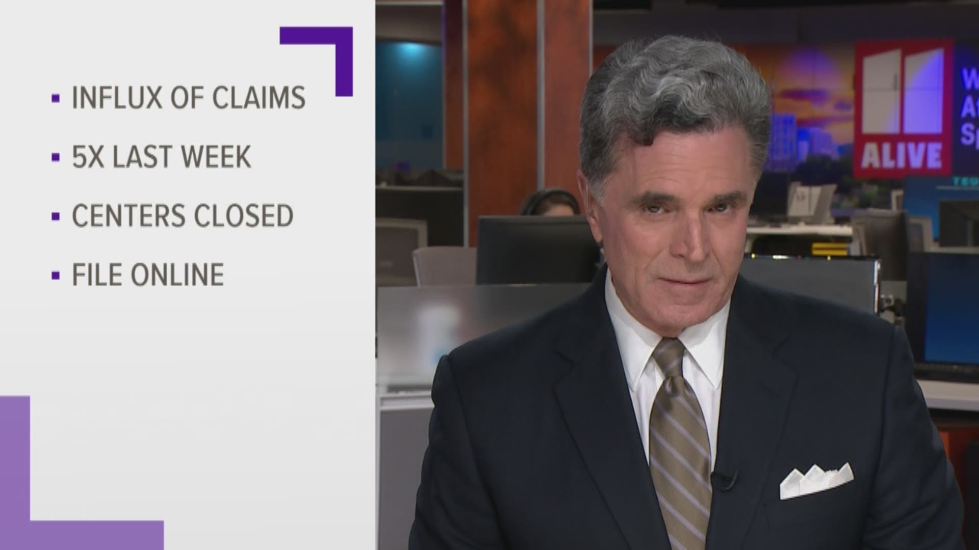 Georgia DOL inundated with unemployment claims | 11alive.com
