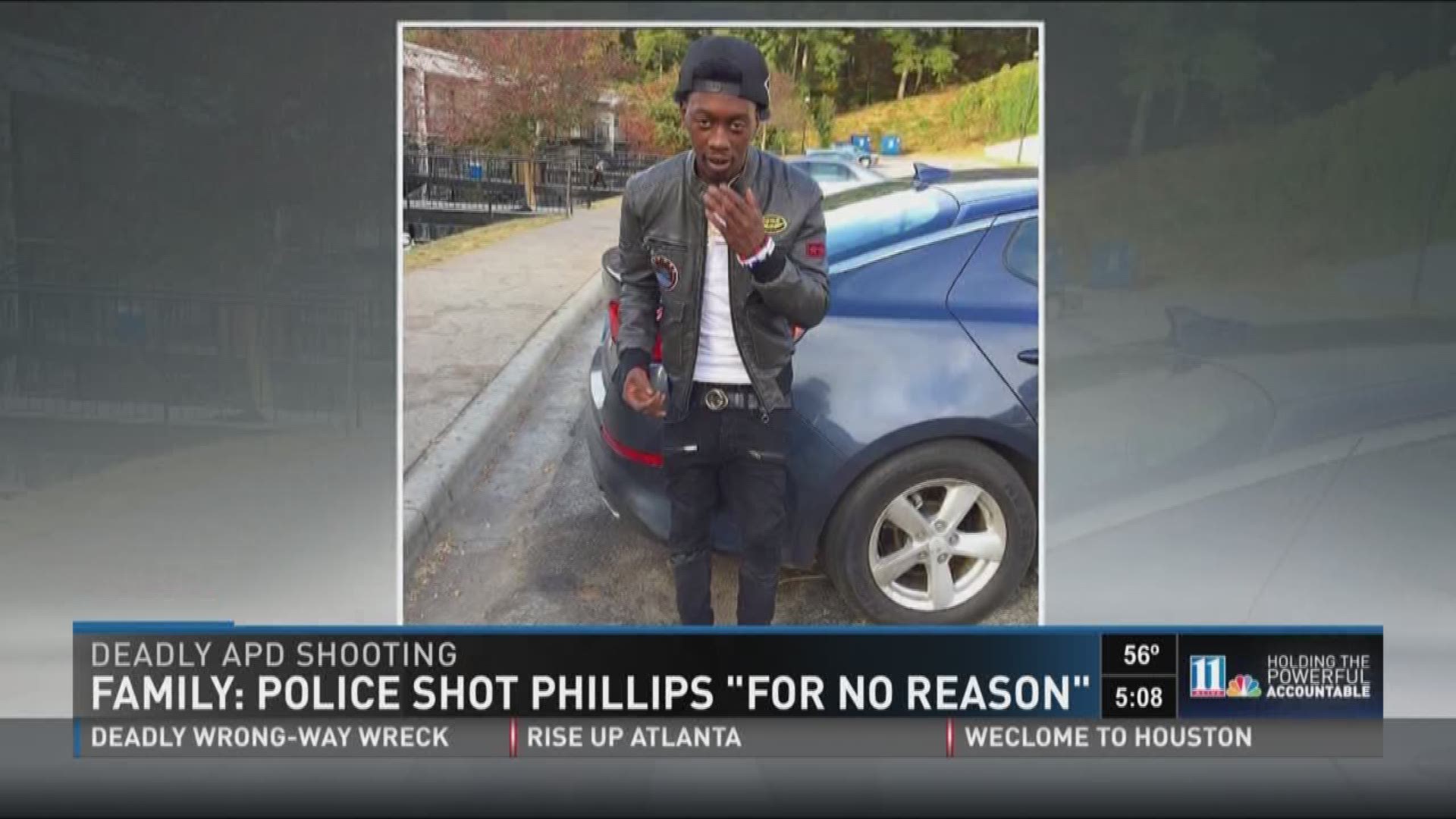 Family: Police shot Phillips 'for no reason'