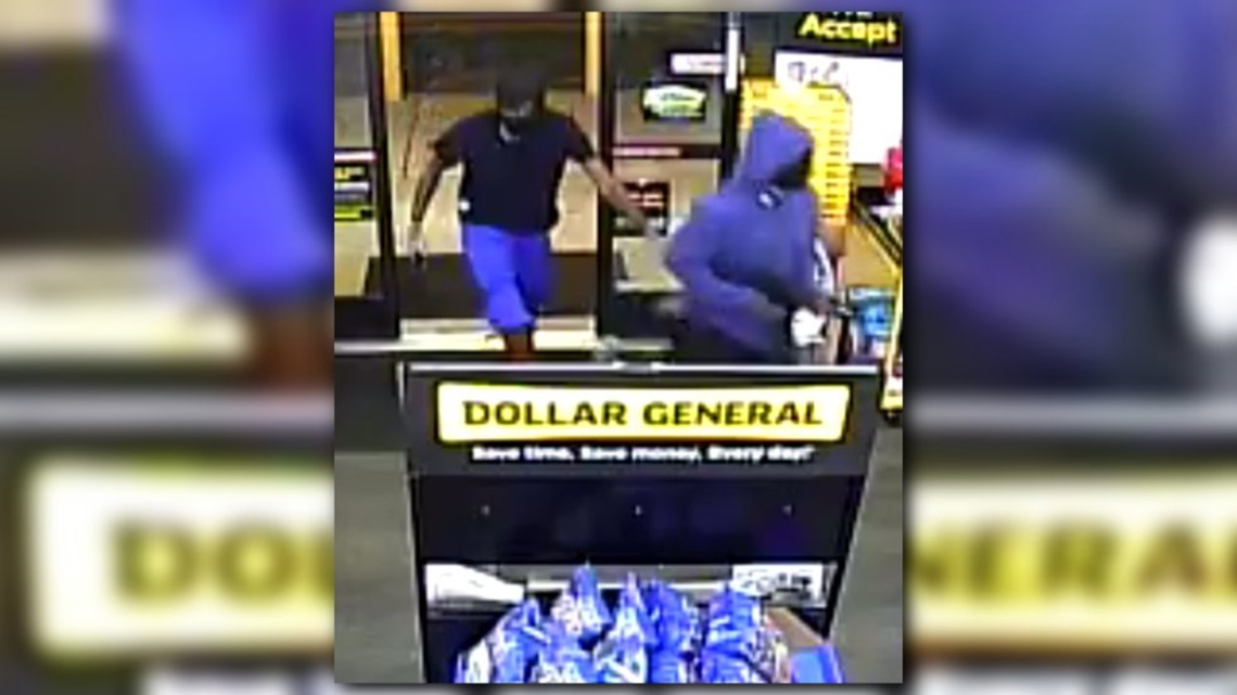 Police looking for suspects in Fayetteville Dollar General robbery ...