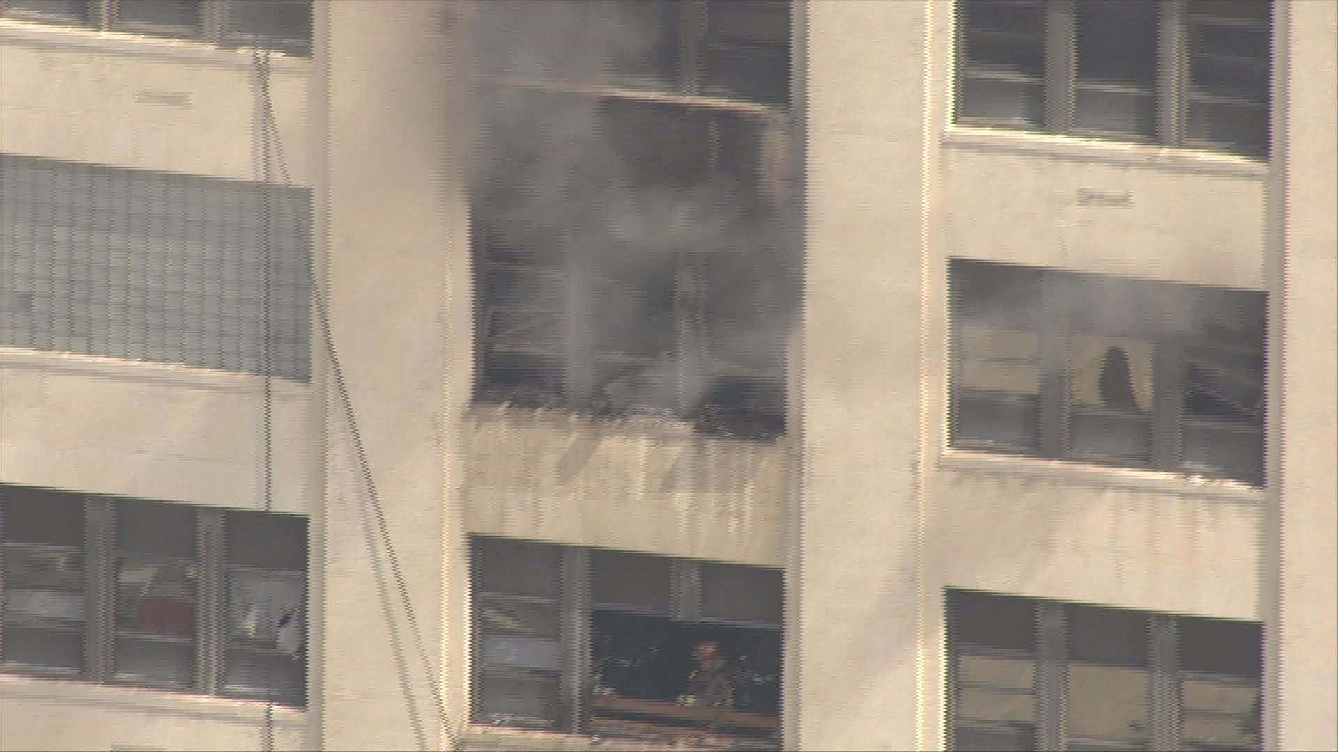 Firefighters responding to 2-alarm blaze at historic Atlanta building ...