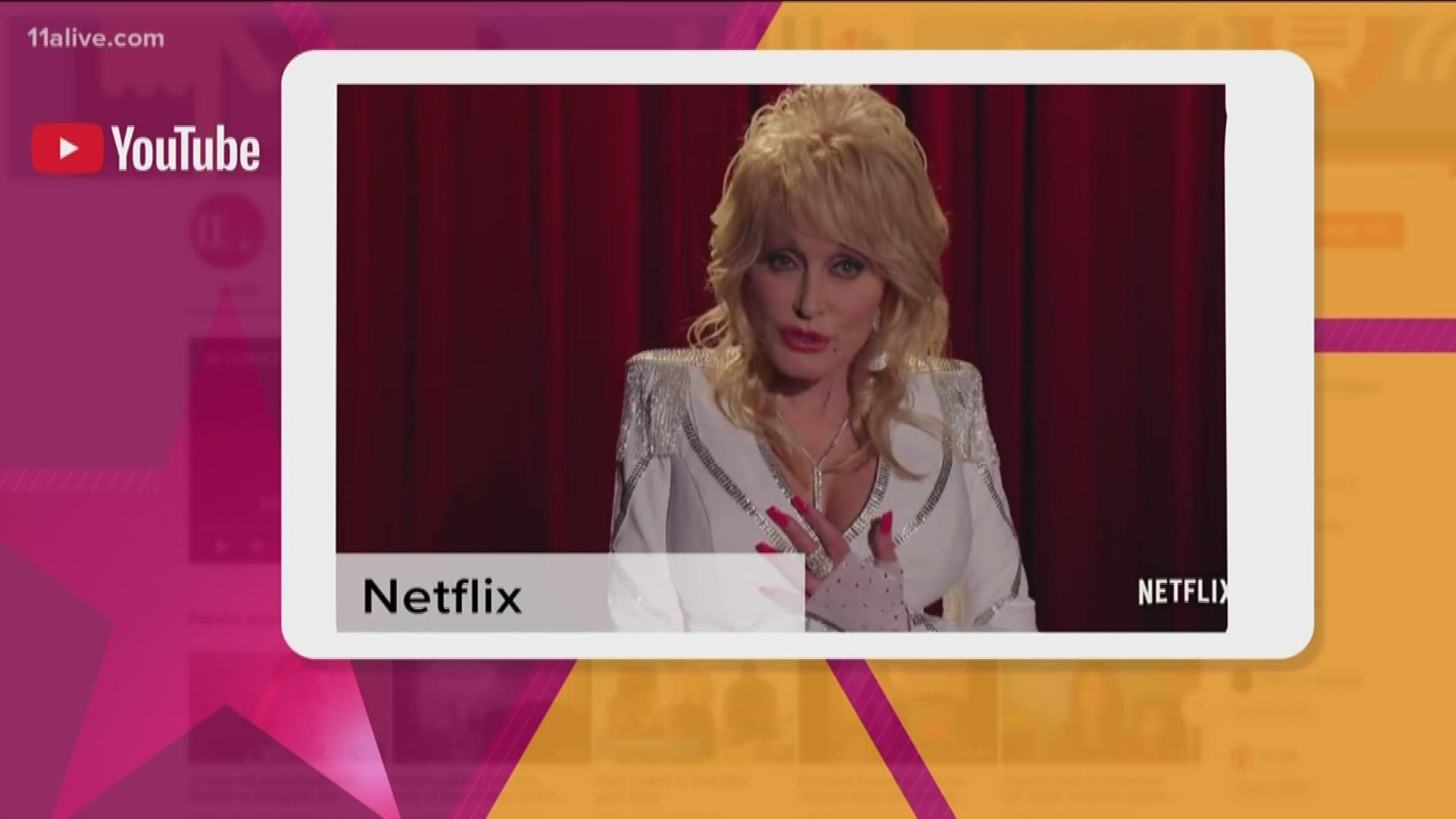 The episodic series features different stories based on Dolly Parton songs, and premieres on Netflix on Nov. 22.