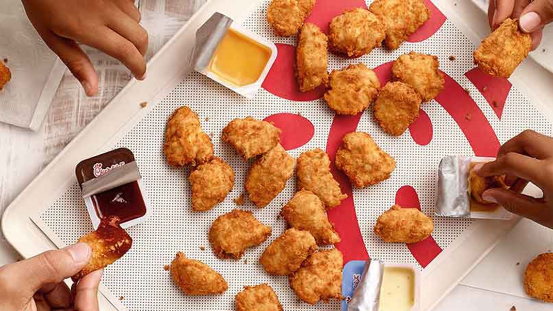 Chick-fil-A offering free chicken nuggets through 