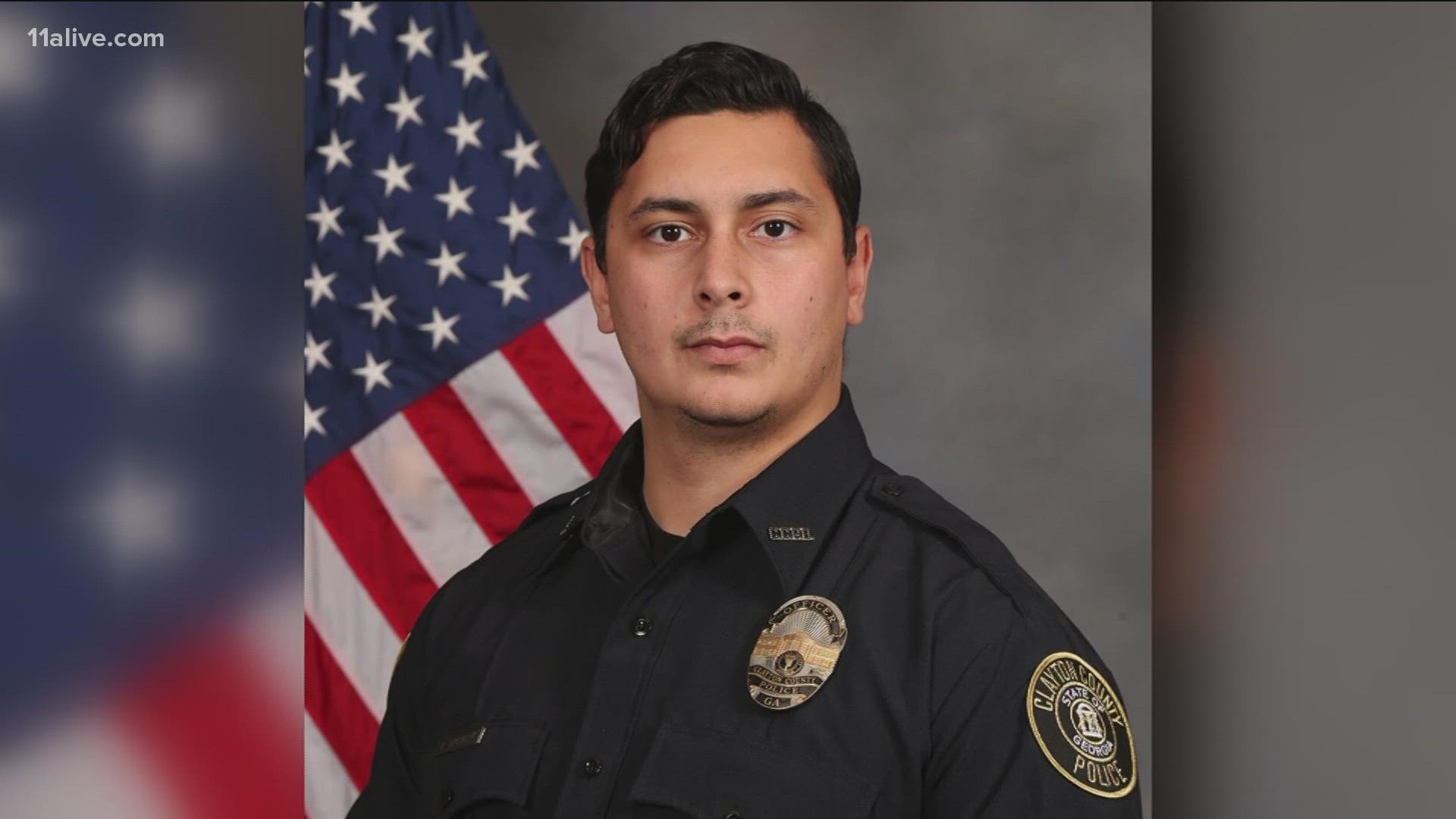 Hundreds gathered at First Baptist Jonesboro Tuesday morning to honor the life of Clayton County Field Training Officer Henry Laxson.