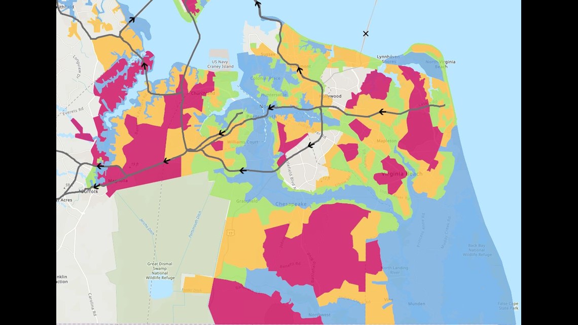 Governor Ralph Northam issues mandatory evacuation for Zone A in