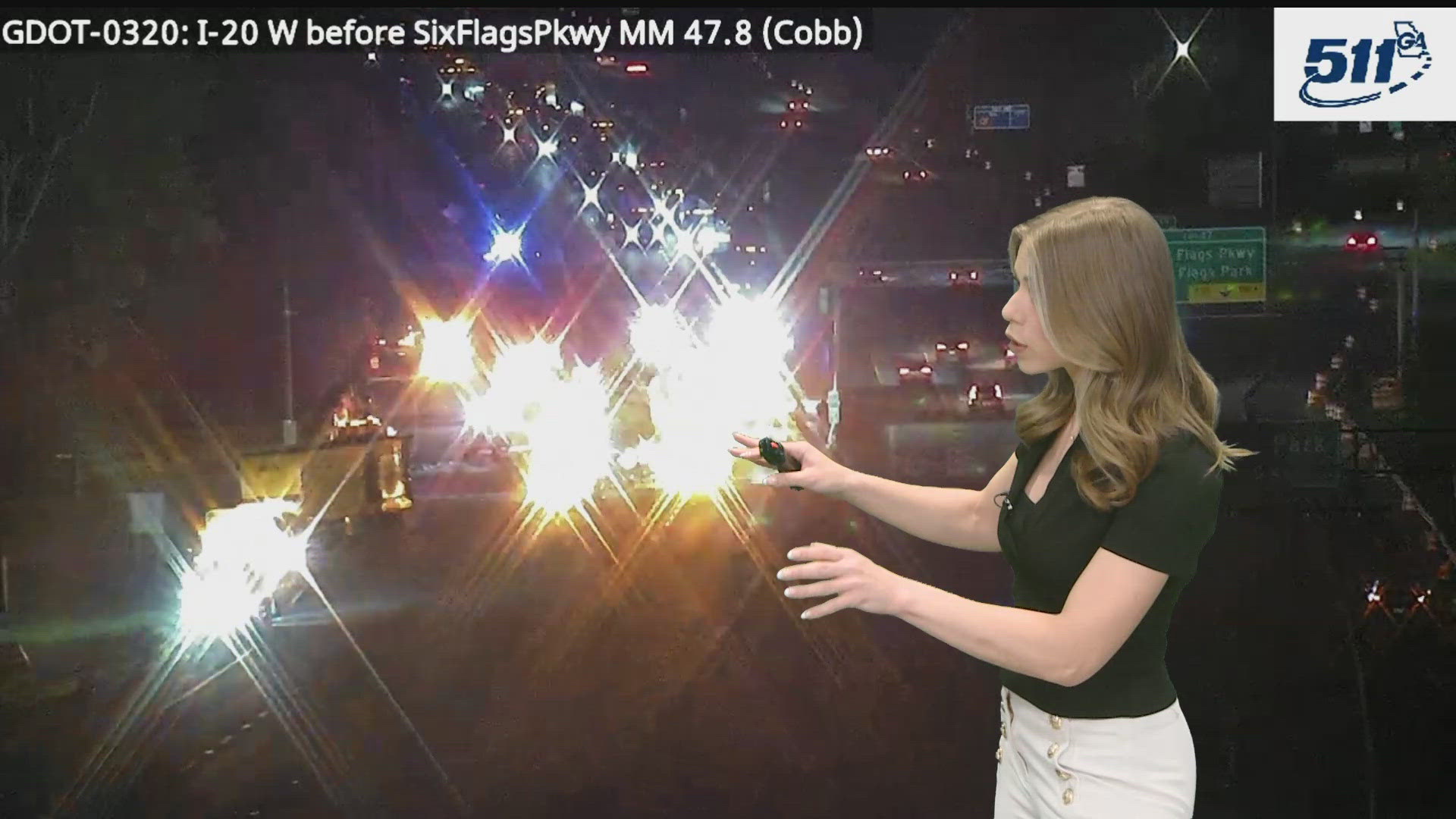 All lanes shut down on I-20 W in Cobb County due to fiery crash ...