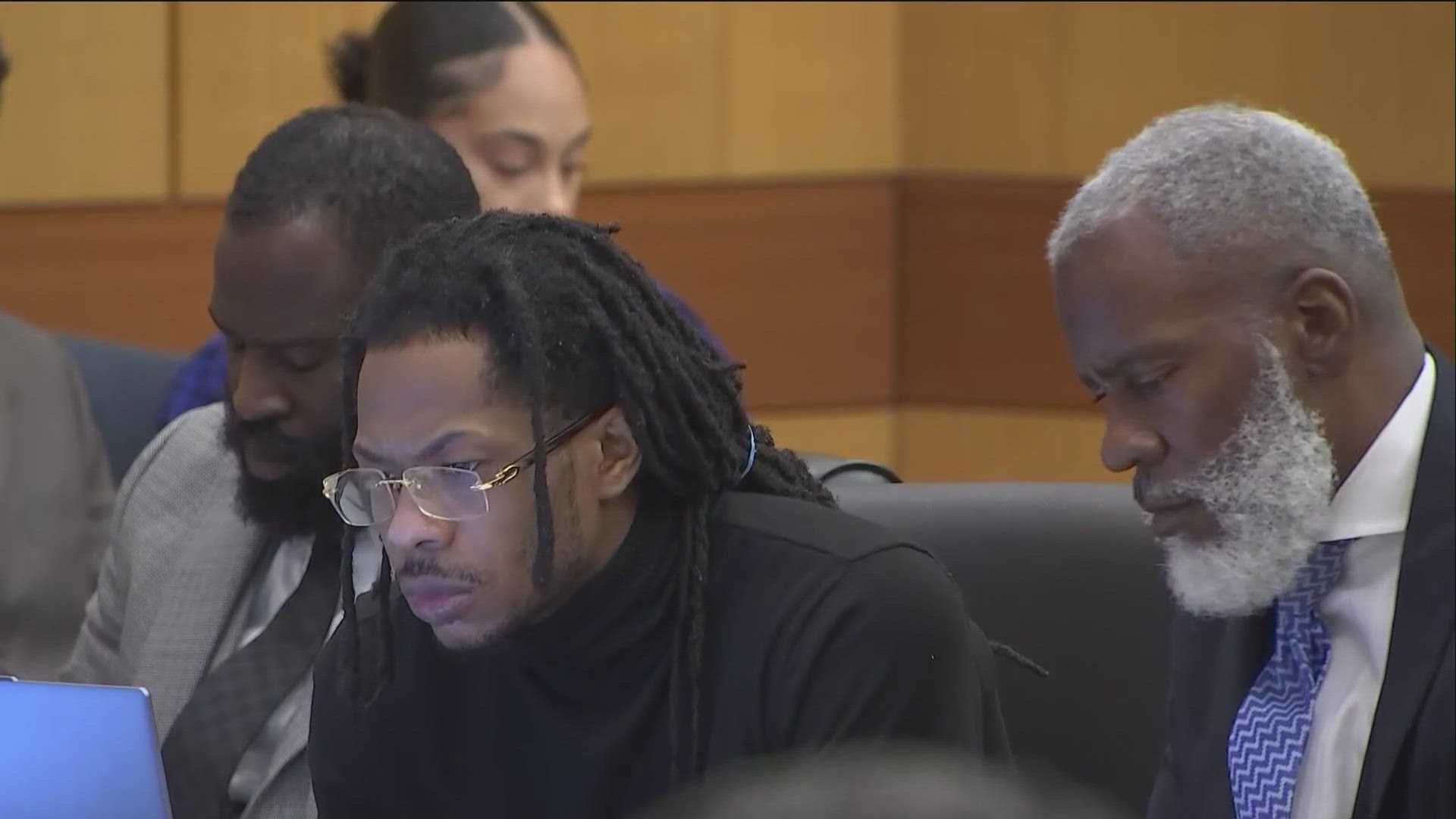 The rapper, whose real name is John Michael Hakeem Gibson faces a number of charges including rape and assault. 