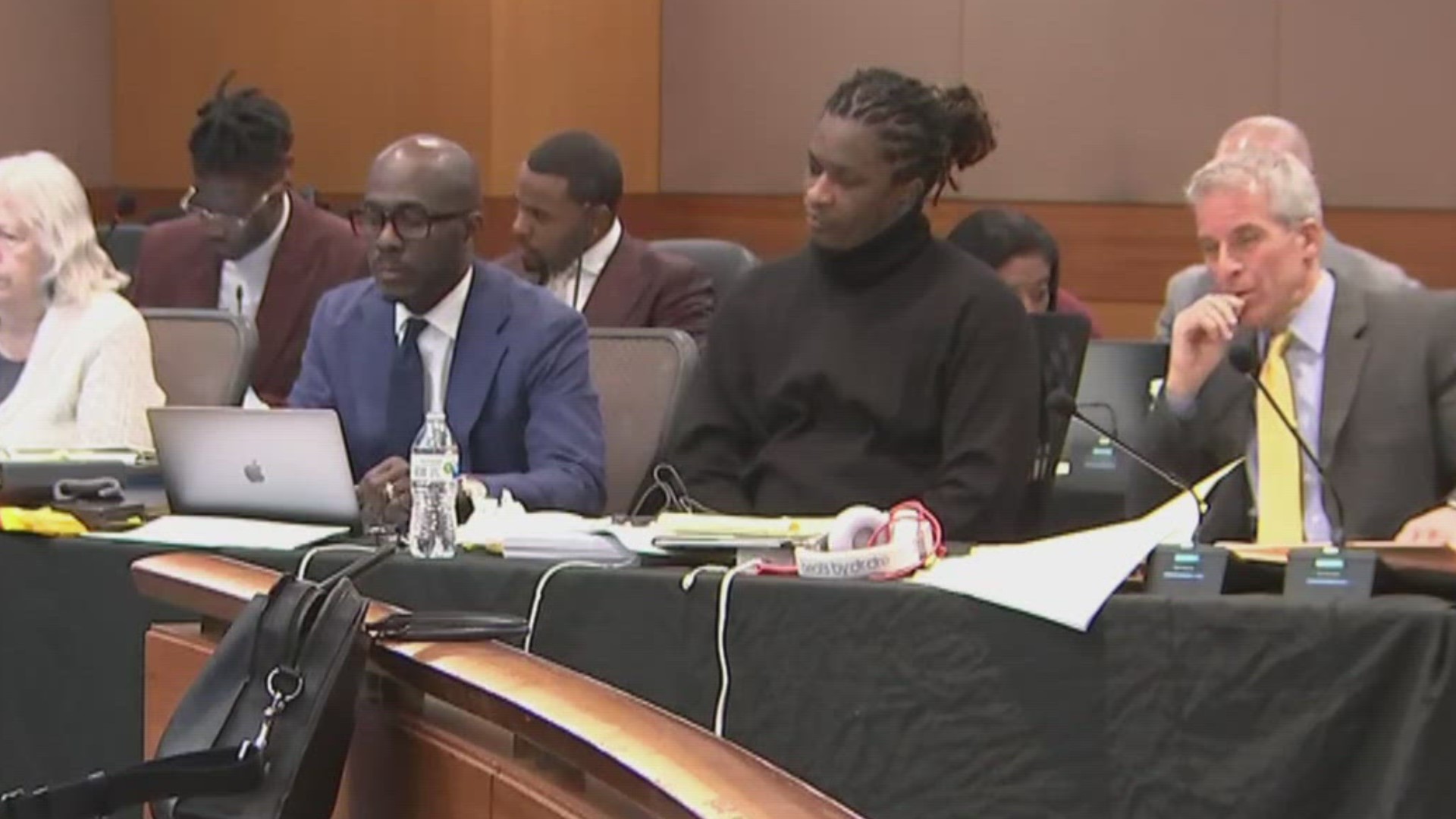 The racketeering conspiracy trial for rapper Young Thug and five others began last month after about 10 months of jury selection.