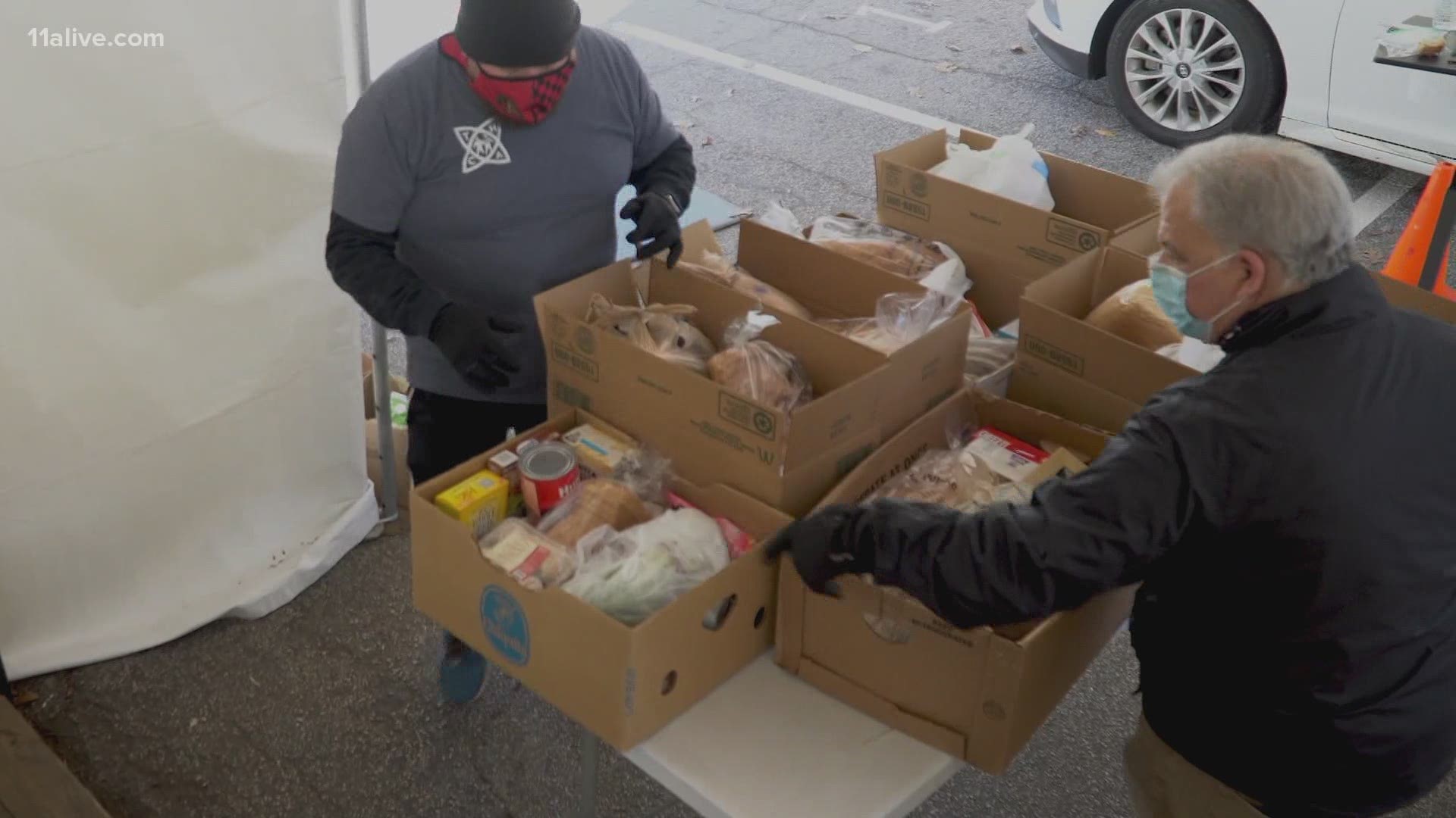 It's a group effort to provide food to those in need. Donate, volunteer, or find help from the Atlanta Community Food Bank at 404-892-FEED.