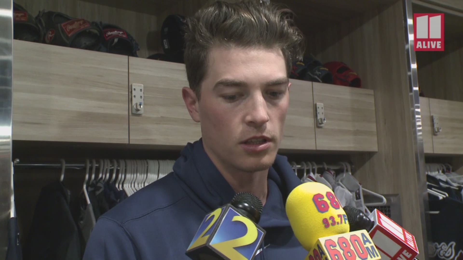 Braves left-handed pitcher Max Fried told 11Alive's Maria Martin how he wants to push for the next step this season as part of his expectations for the 2020 season.