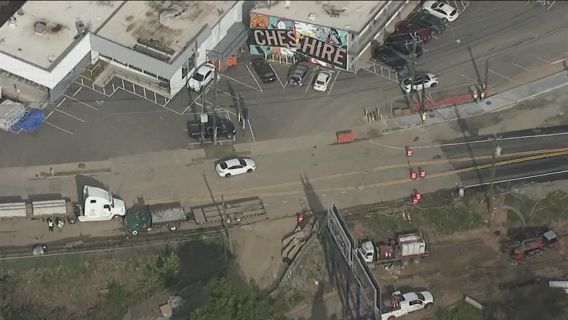 A fire last year forced officials to completely rebuild the bridge.