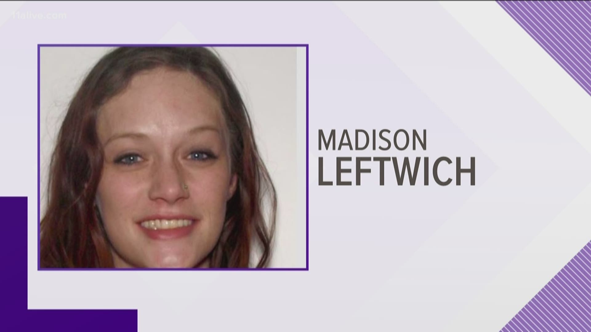 Police confirmed they found the vehicle in question at a nearby apartment complex and arrested a 25-year-old Atlanta woman, Madison Kelley Leftwich.