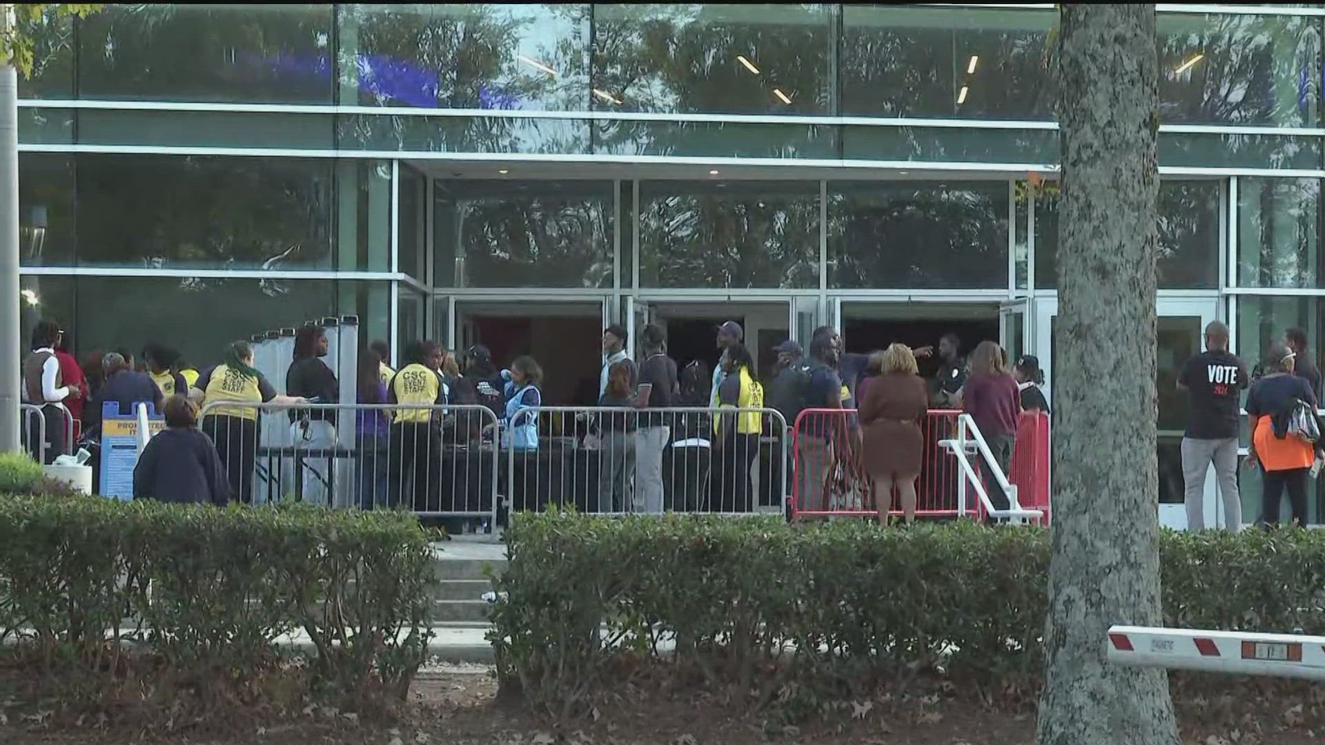 A Get Out The Vote rally packed with star power is happening in Atlanta Tuesday night. 