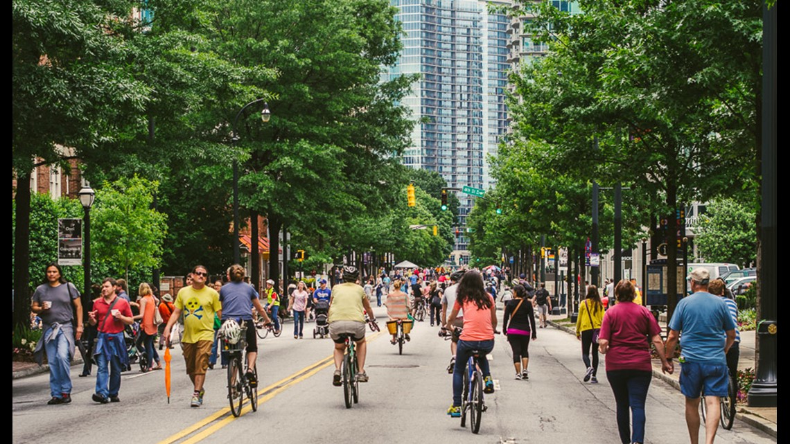 Atlanta Streets Alive to transform Peachtree Street into Arts Festival on Sunday