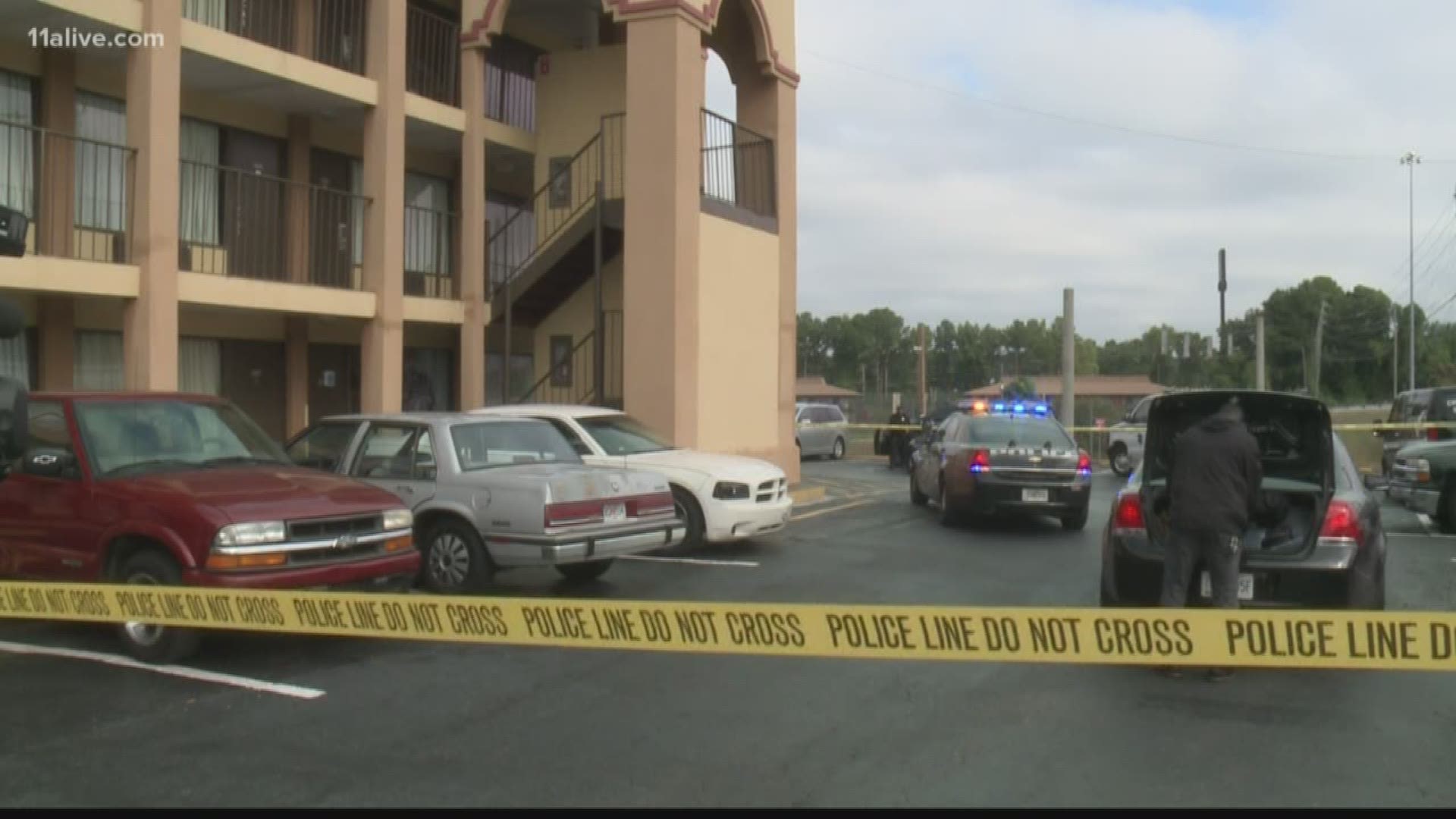 DeKalb County Police Public Information Officer Jacques Spencer told reporters the two men shot were contract workers at the hotel, who had just arrived around 9:30