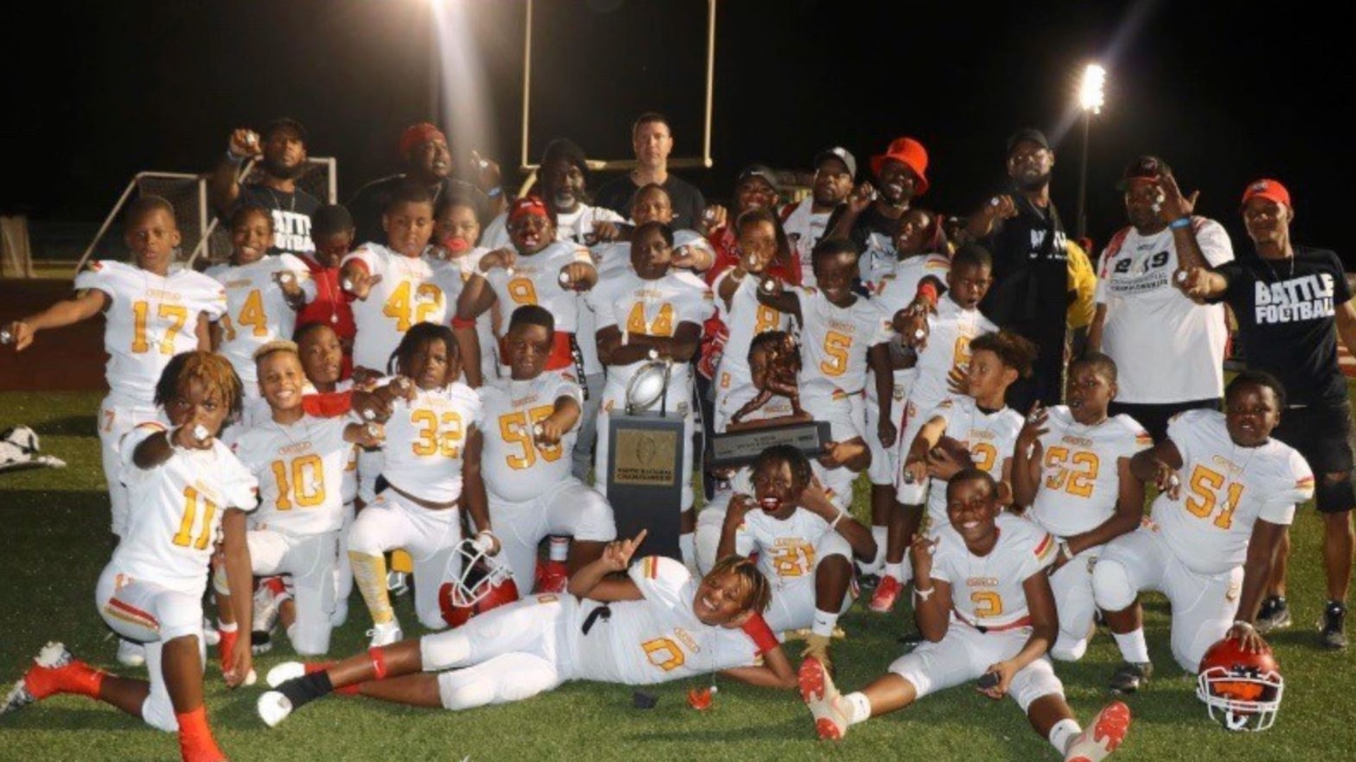 Atlanta Bulldogs 9U team wins youth football championship