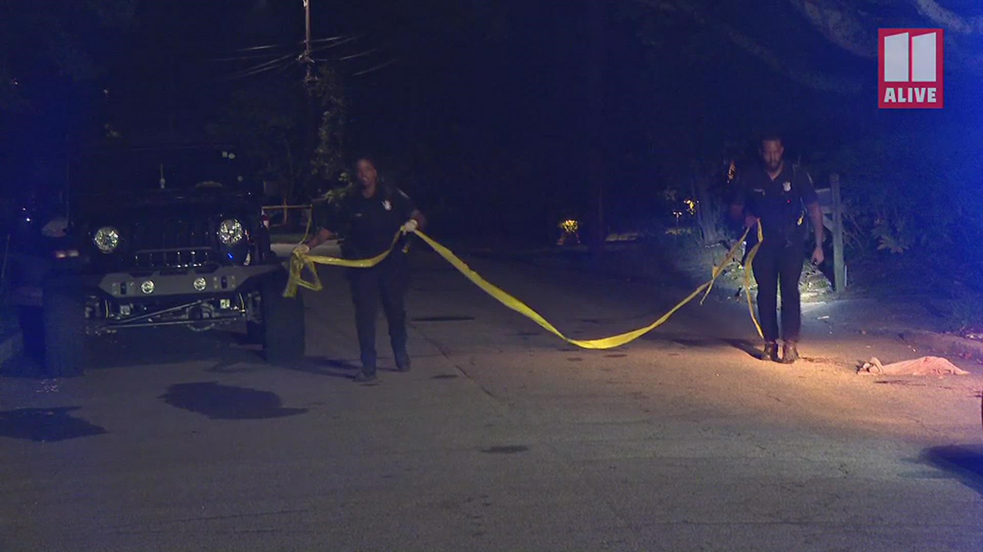 Atlanta Police said a party was going on at the home on Middlesex Avenue when a fight broke out between two groups.