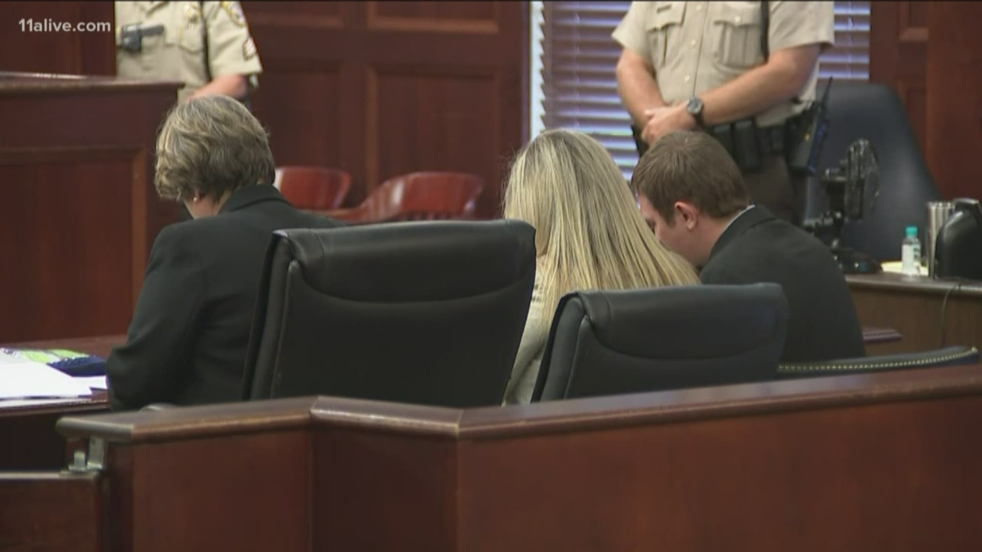 Here's a look at the moment the verdict was read in court.