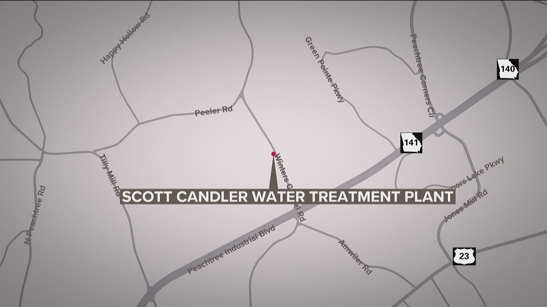 It would benefit the Scott Candler Water Treatment Plant.