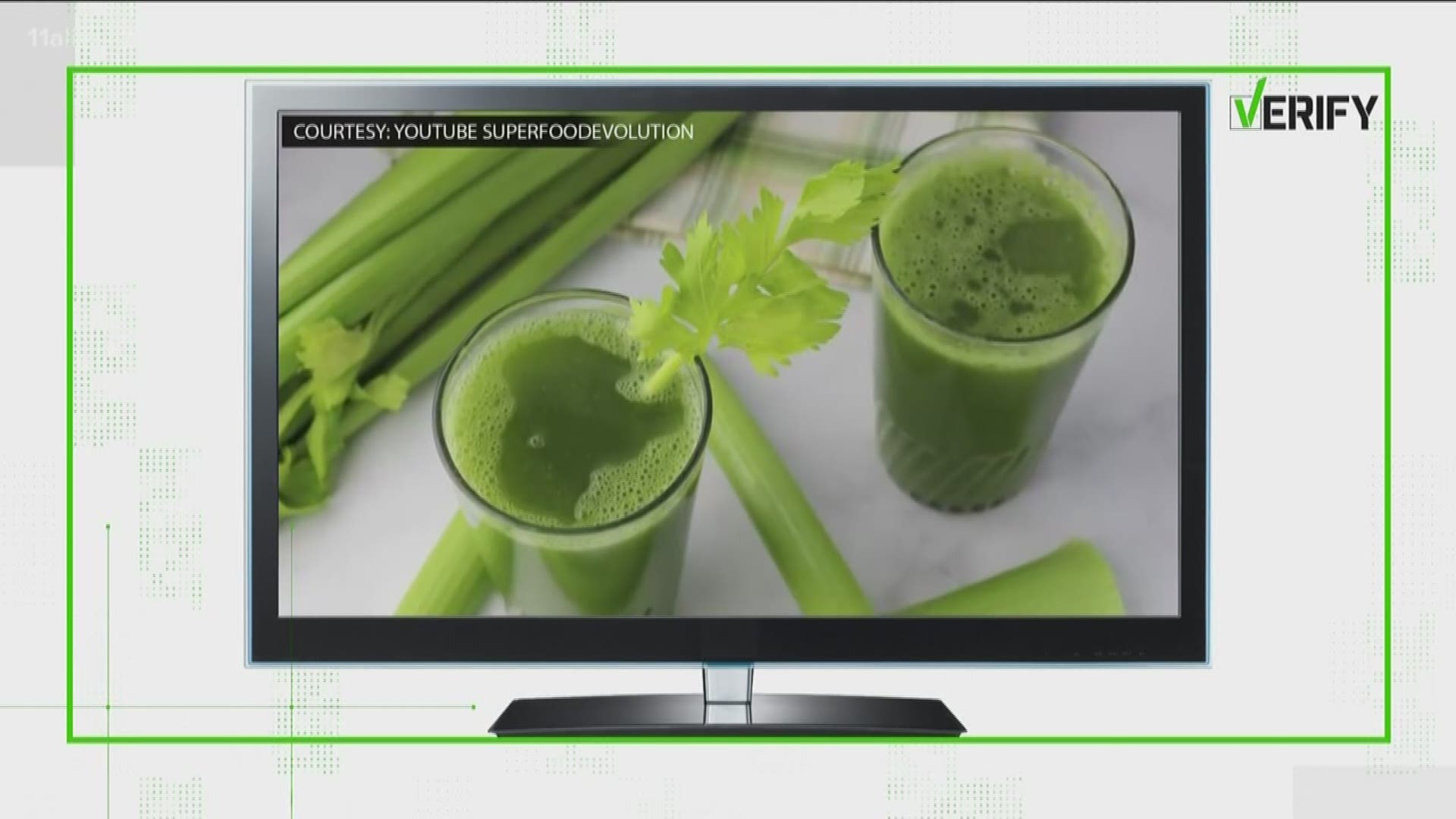 Celery juice is the latest social media health trend, but is it all it's cracked up to be. Liza Lucas verifies.