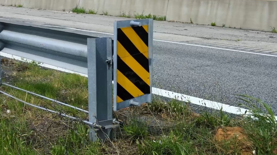 Unsafe X-lite crash barriers are being removed in Georgia
