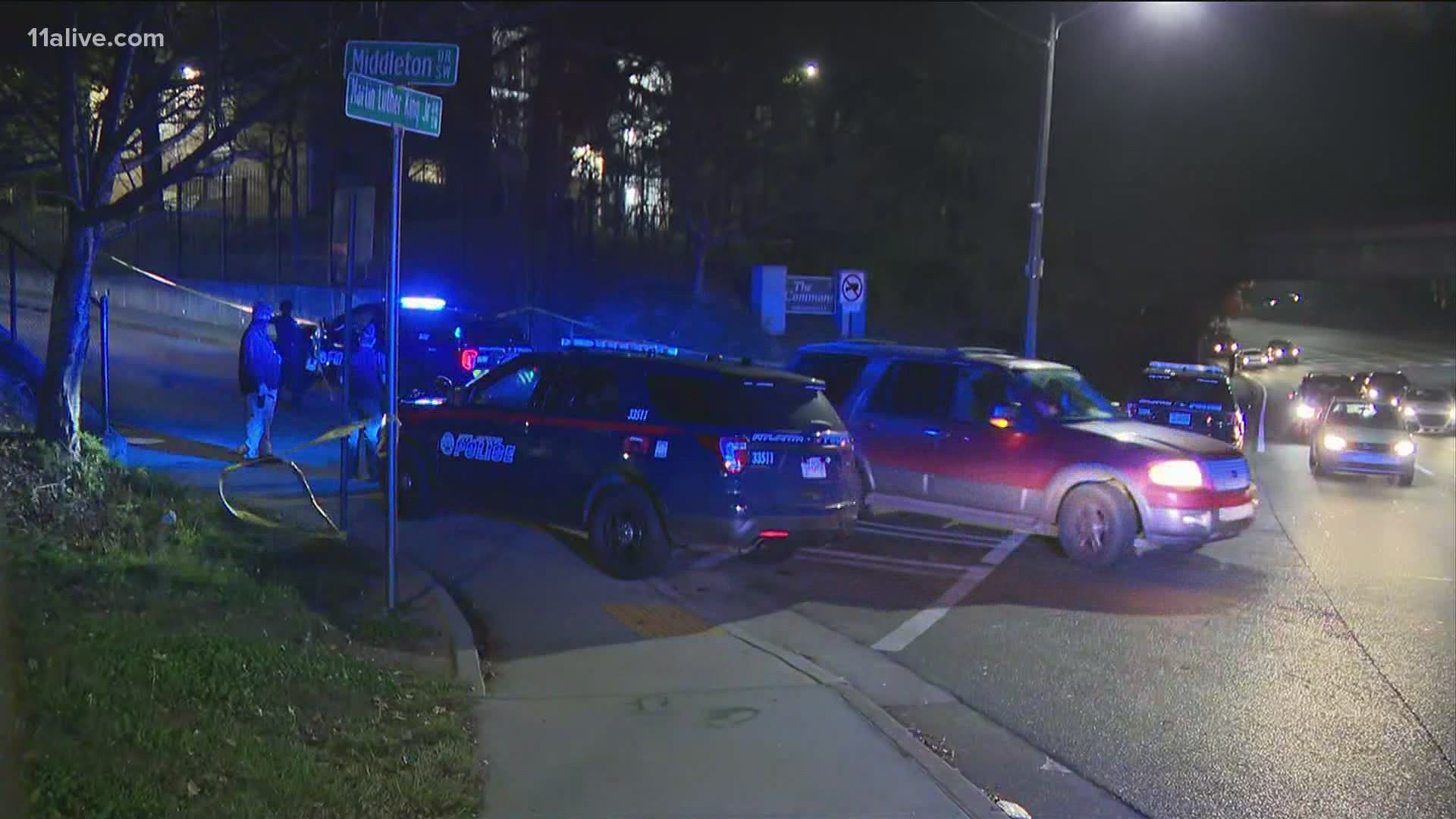 A 17-year-old girl has been hospitalized after she was shot in the back, according to police.  It happened in the 3100 block of Middleton Road NW in Atlanta.