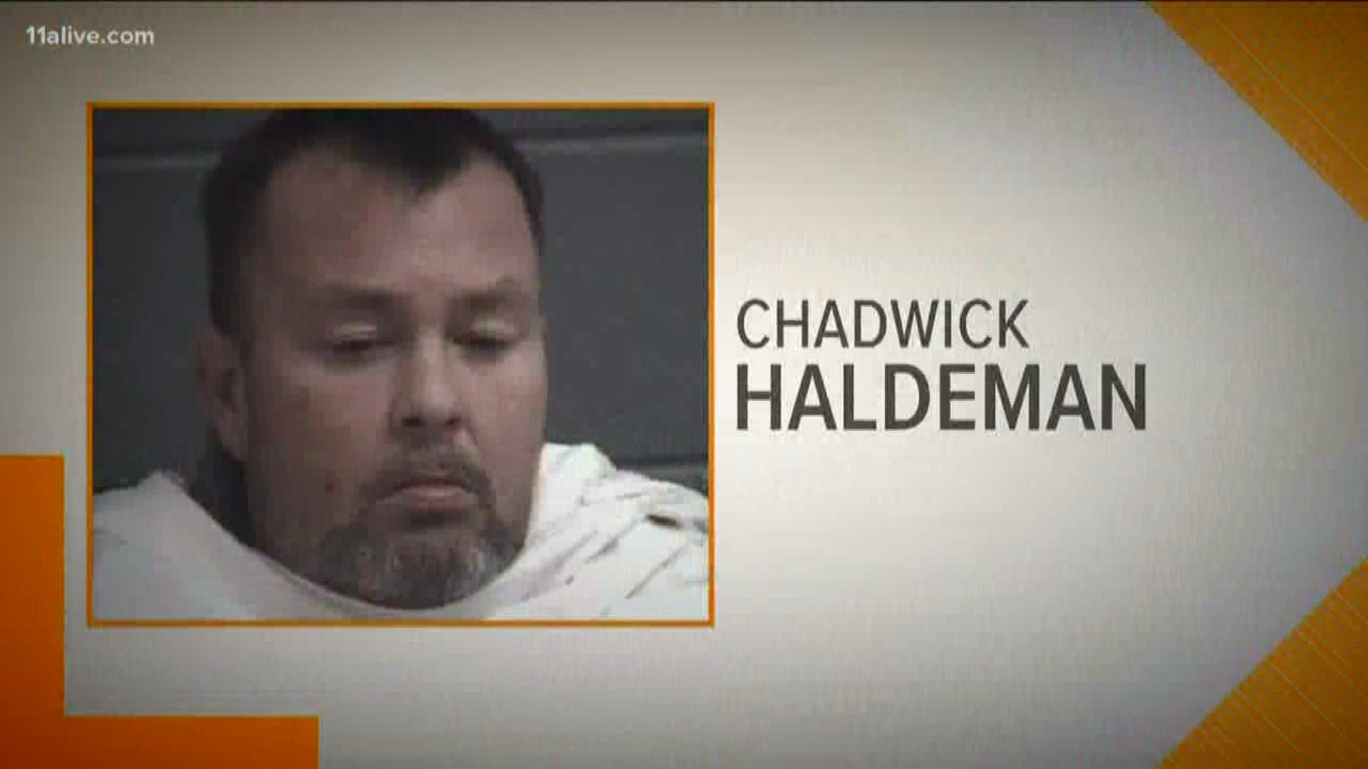 Chadwick Haldeman admitted to severely abusing and burning the 7-month-old baby with a cigarette.