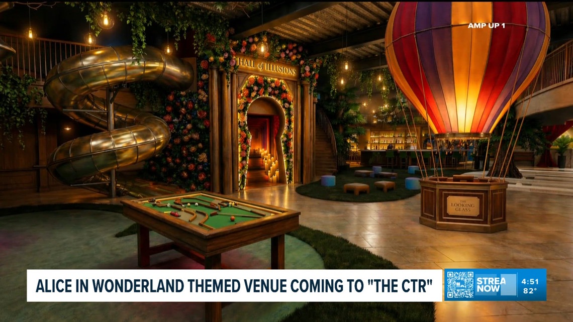 New Looking Glass, Alice in Wonderland‑inspired venue opens in downtown Atlanta