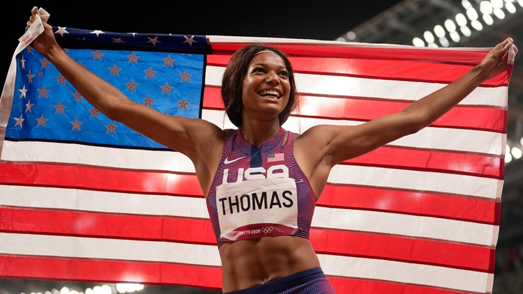 Gabby Thomas Shaunae Miller-uibo In Women's 200m Finals 