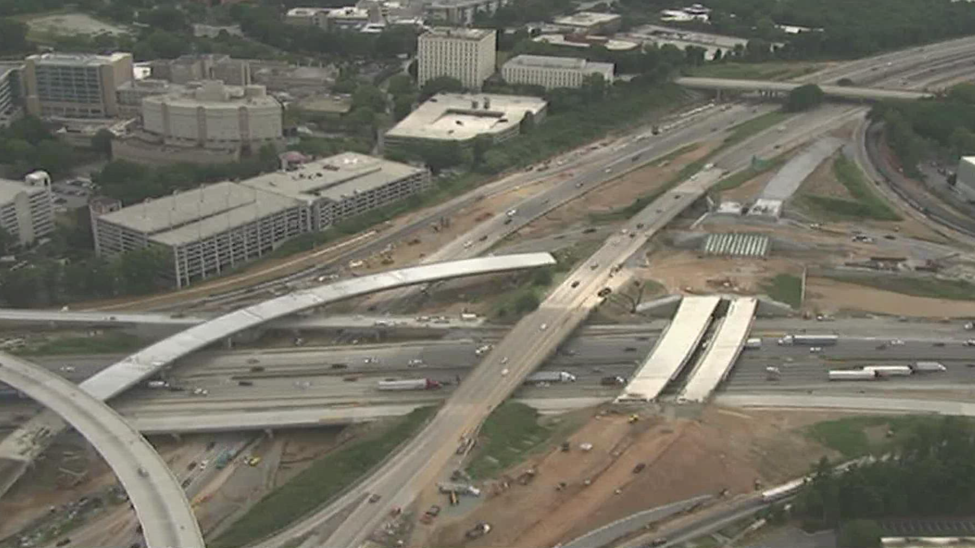 Part of the new I-285 interchange will open this weekend but starting Friday at 9 p.m. some lanes will close beforehand.