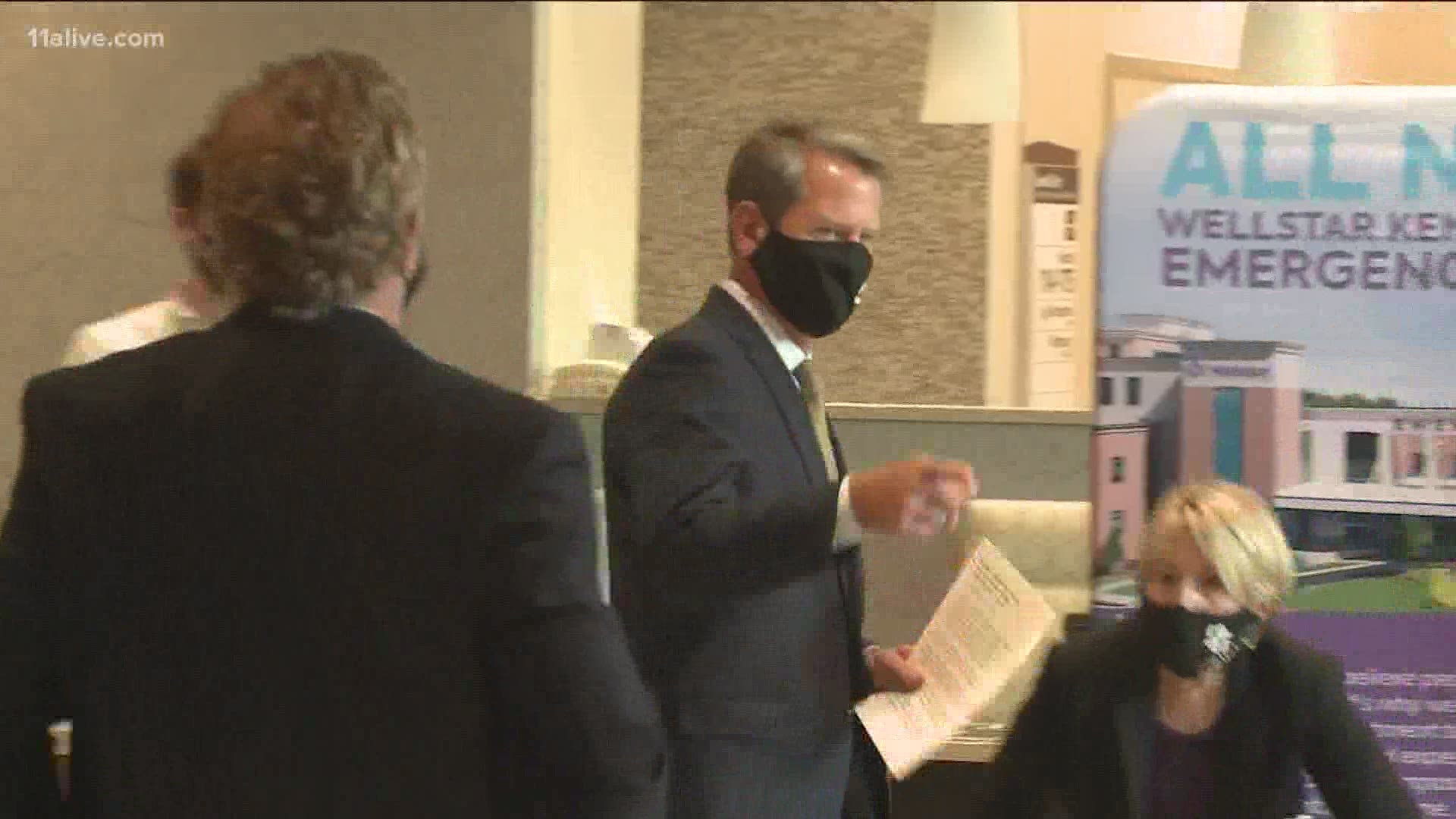 The governor's order overturns orders in cities like Atlanta and Athens requiring masks.
