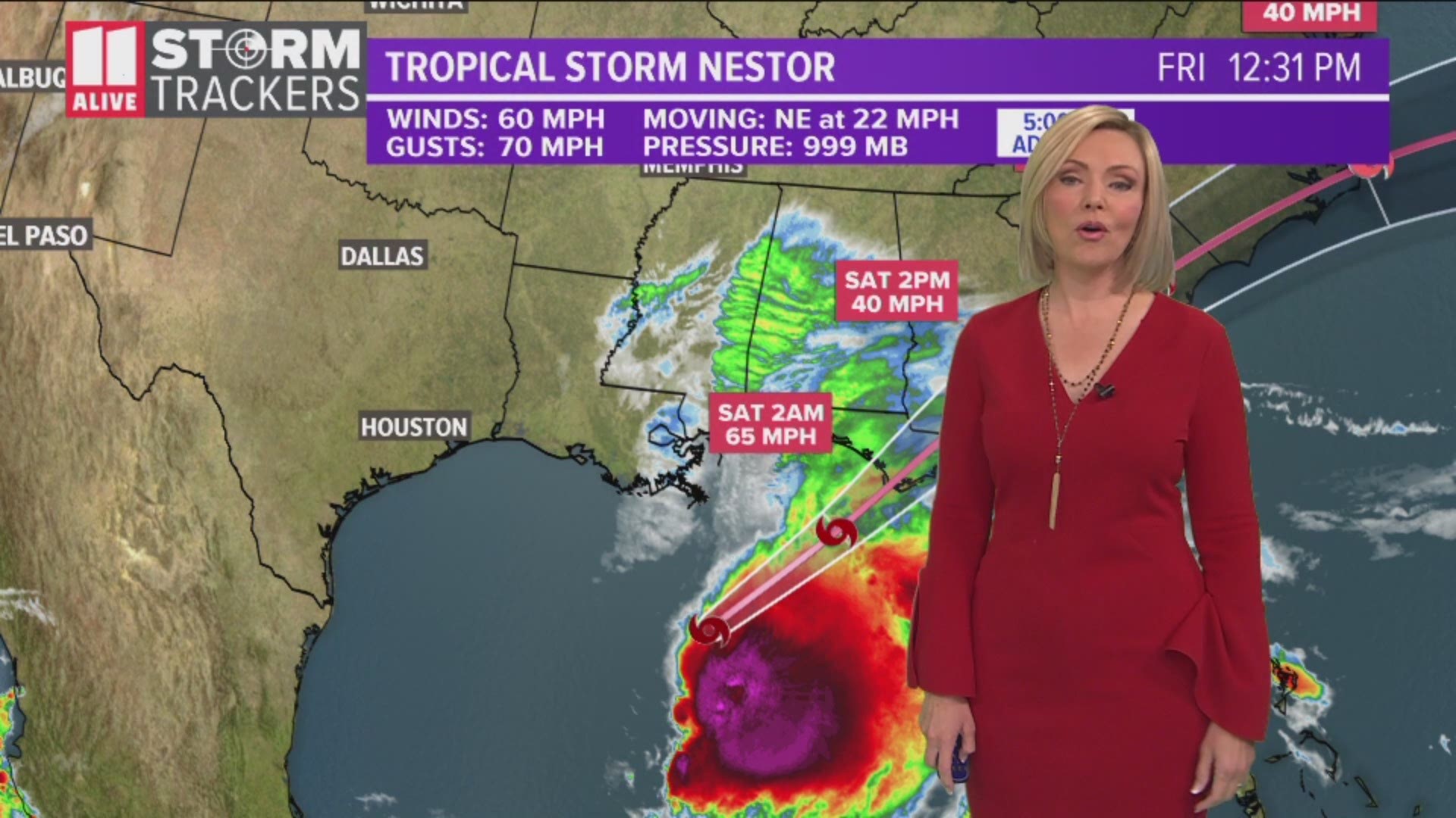 The Stormtrackers will be busy following Nestor over the weekend