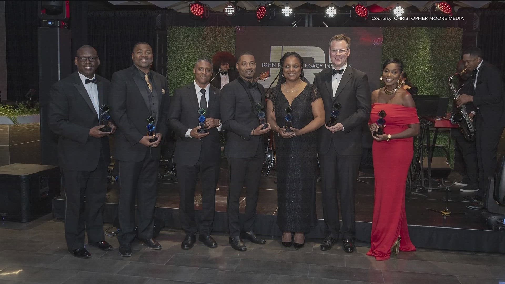 The event, themed "The Legacy Continues: Grounded in Love," was held at Mercedes Benz Stadium on Saturday.