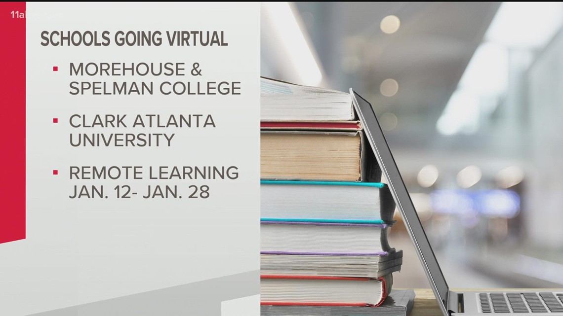 Spelman, Morehouse, Clark Atlanta make announcements on virtual learning amid COVID surge