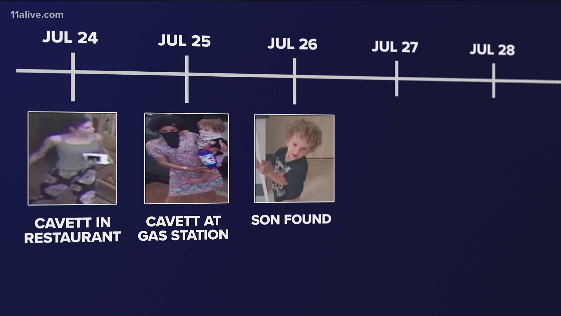 Cavett was last seen late last month.