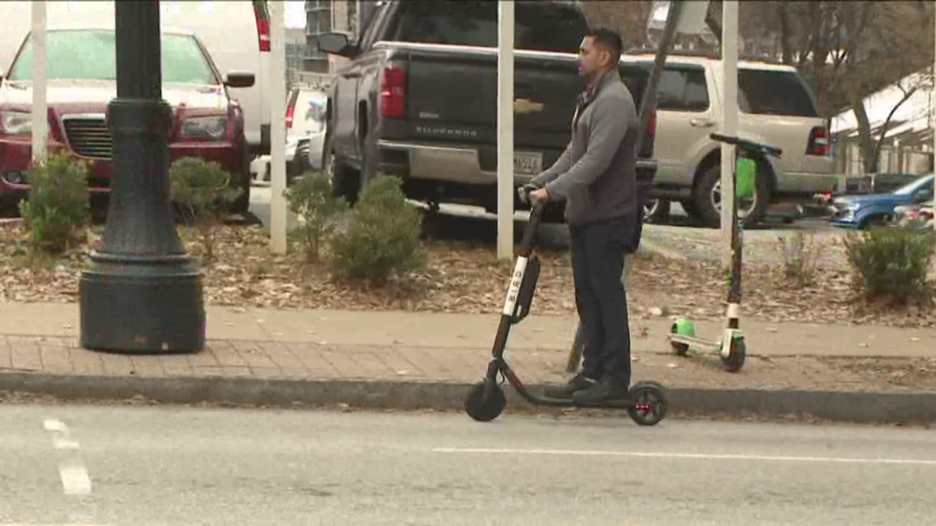 Grady Memorial Hospital said about 25 people visit its emergency room every month due to accidents involving rideshare scooters.