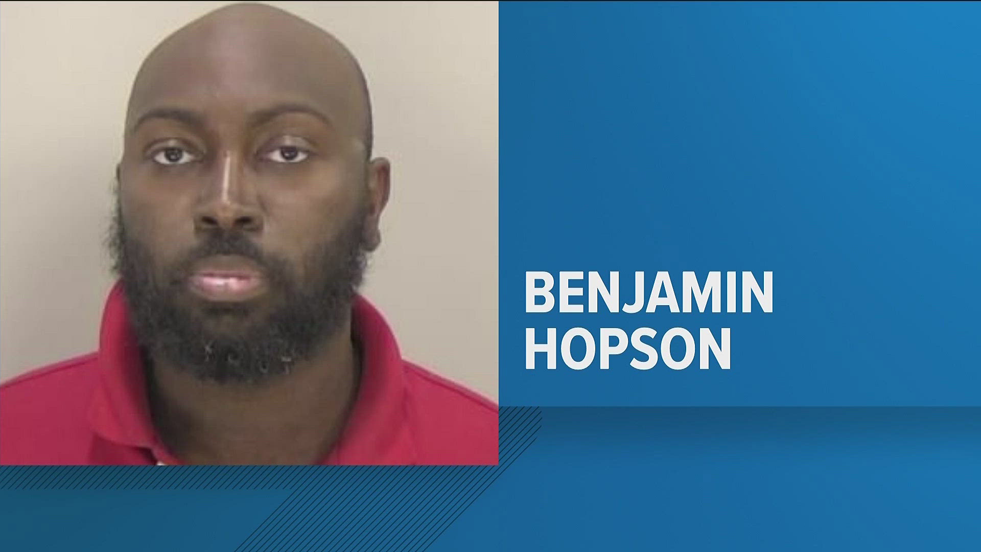 Few details were available about the case involving now ex-officer Benjamin Hopson.