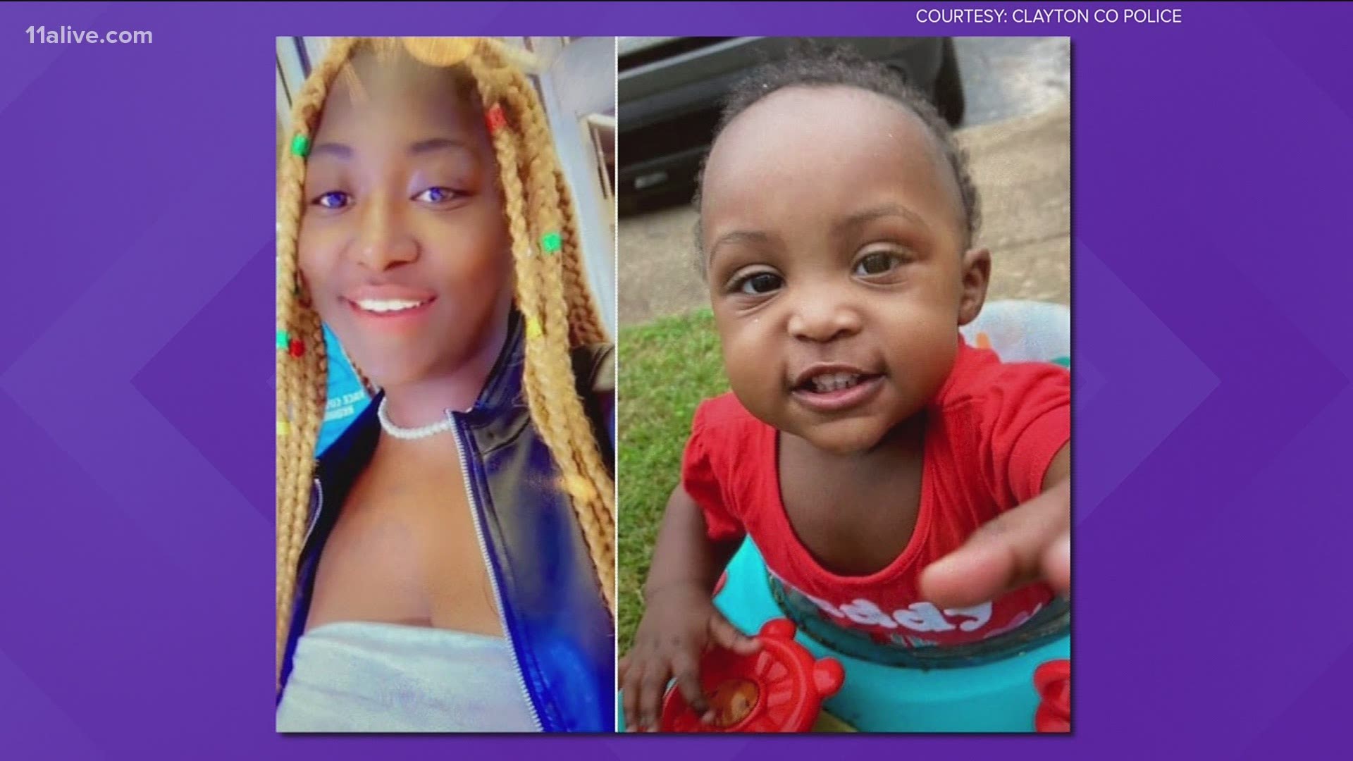 Police are on the lookout for 1-year-old Jhenna Ervin and her mother, Nadia, who doesn't have legal custody of the child.