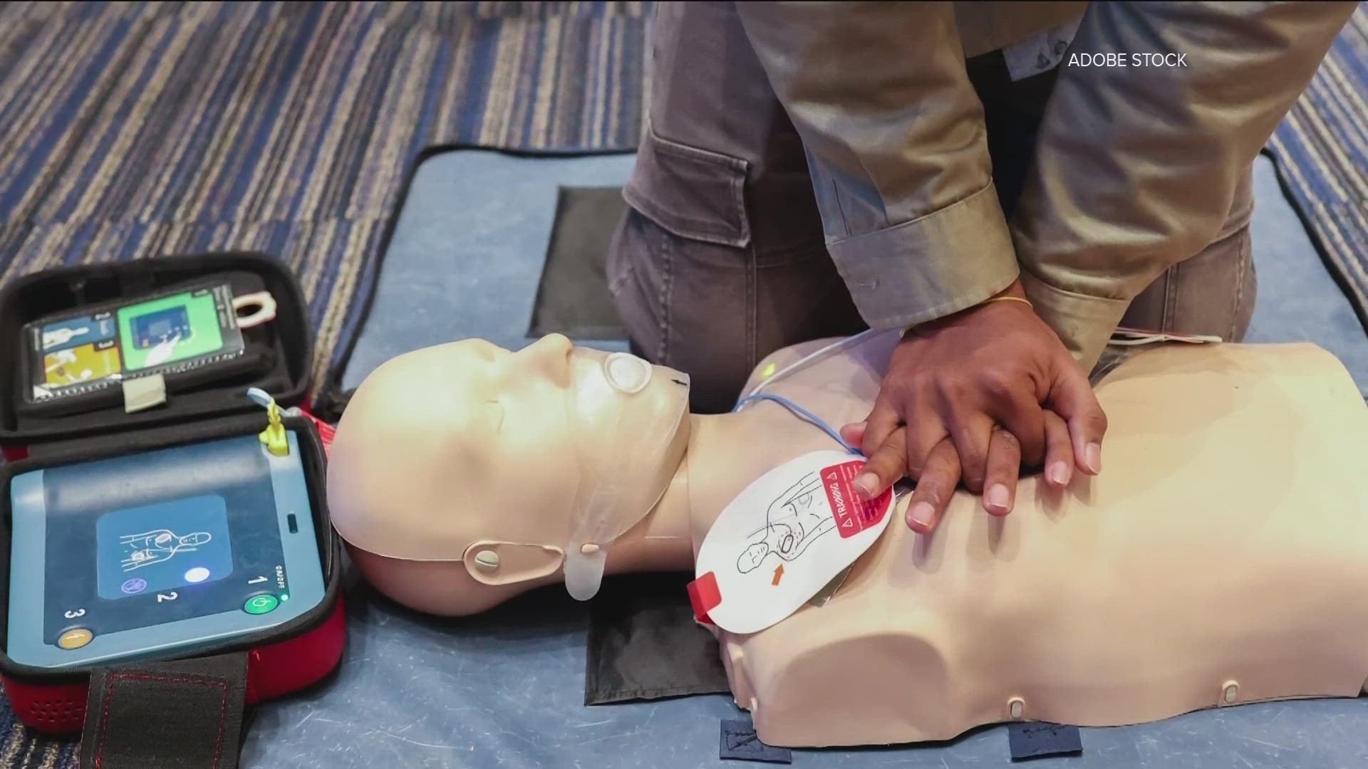 State lawmakers are set to take a look at a new bill that would require all schools in Georgia to have an AED.